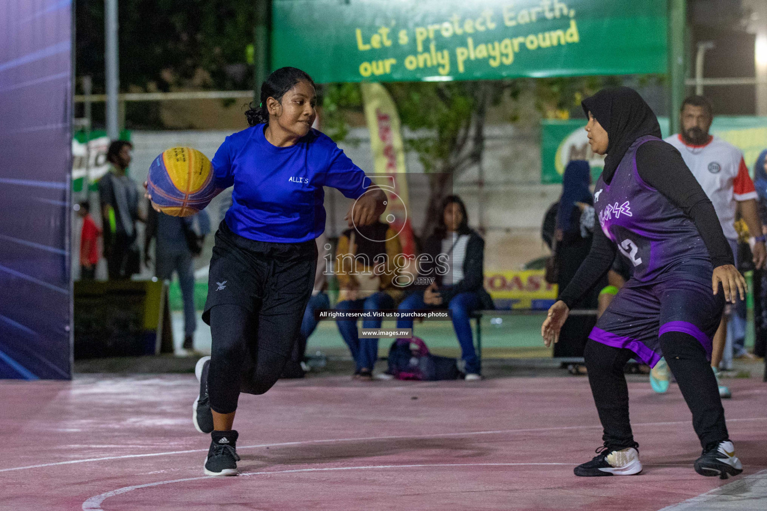 Day 5 of Slamdunk by Sosal on 16th April 2023 held in Male'. Photos: Nausham Waheed / images.mv