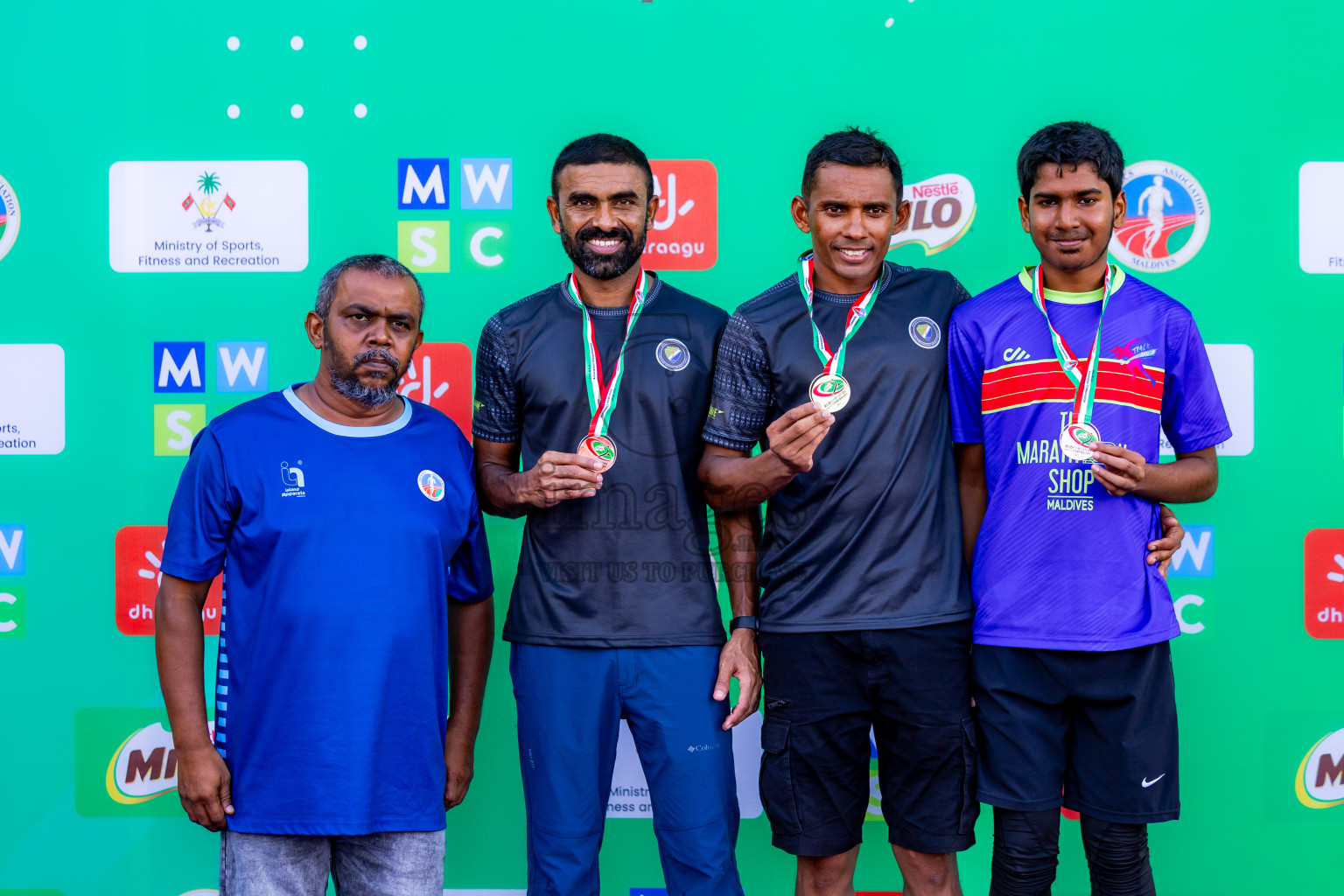 Day 2 of 12th Milo Association Championships was held in Ekuveni Track at Male', Maldives on Friday, 25th April 2025. Photos: Nausham Waheed / images.mv