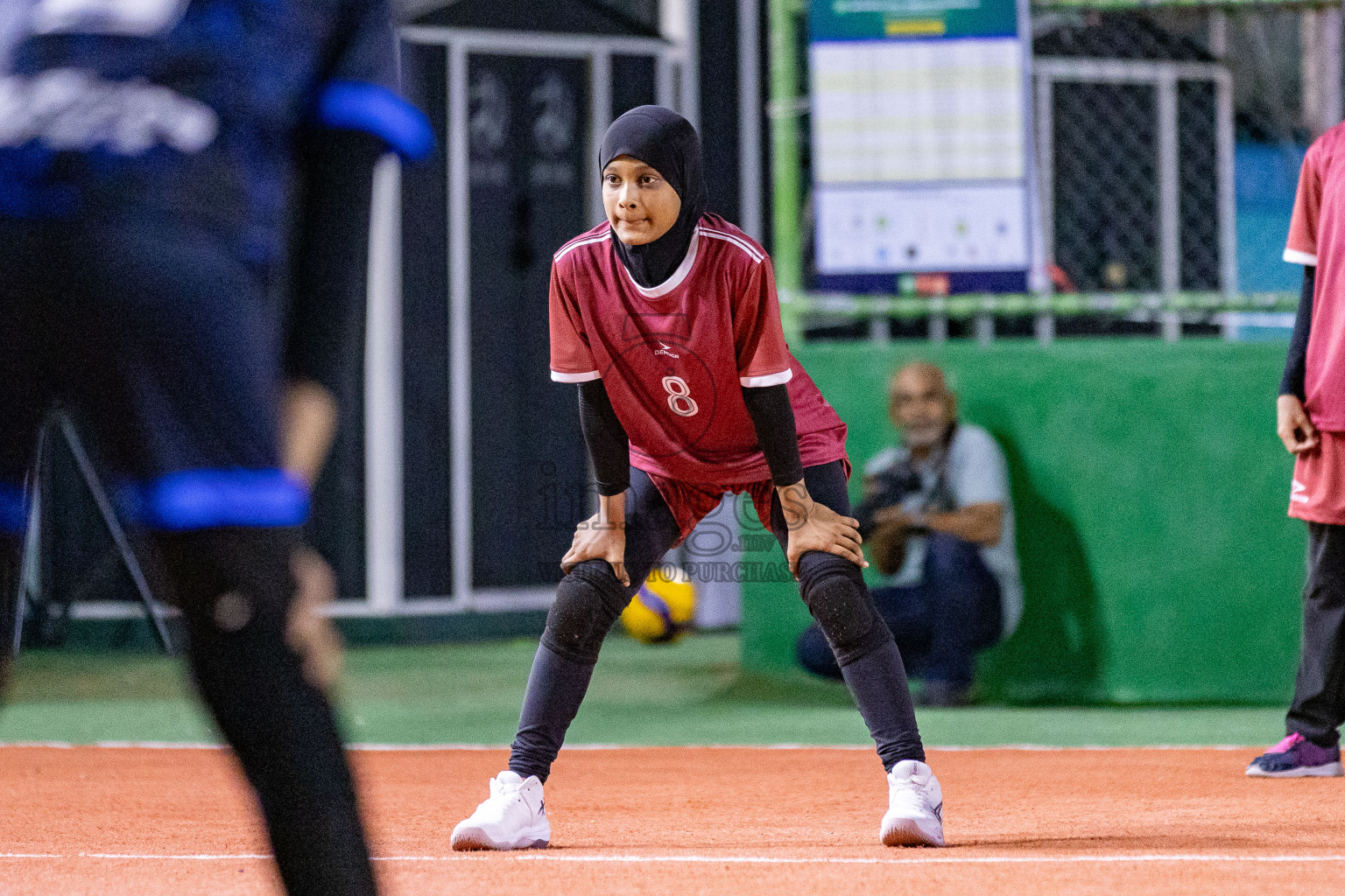 Island Ocean Club vs Club Rising Star Academy in Milo National Junior Volleyball Championship 2025 Day 3 was held on Monday, 24th November 2025 at Ekuveni Turf Court Male', Maldives. Photos: Areef Adam / images.mv
