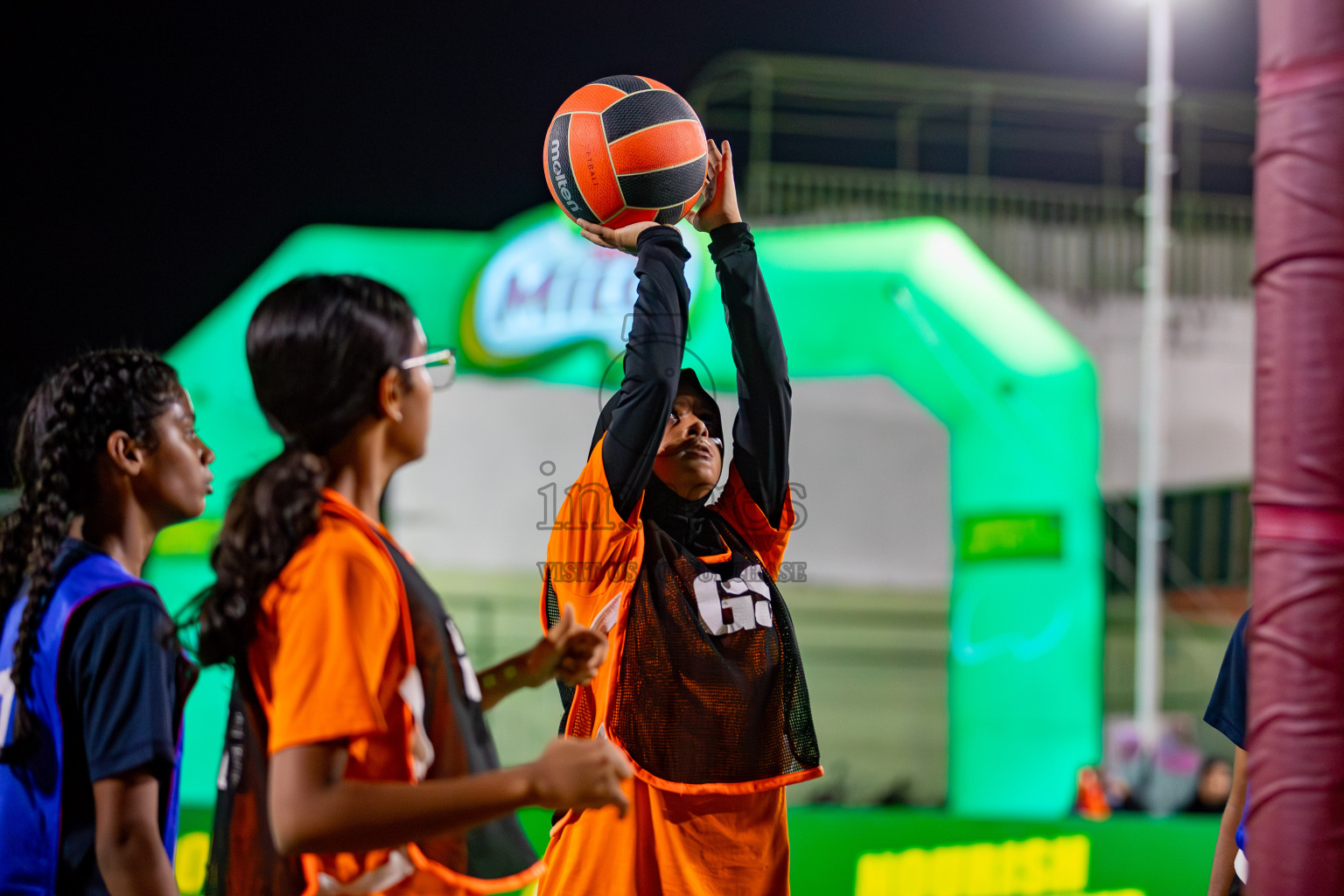 Day 6 of MILO 3x3 Netball Challenge 2024 was held in Ekuveni Netball Court at Male', Maldives on Tuesday, 19th March 2024.
Photos: Hassan Simah / images.mv