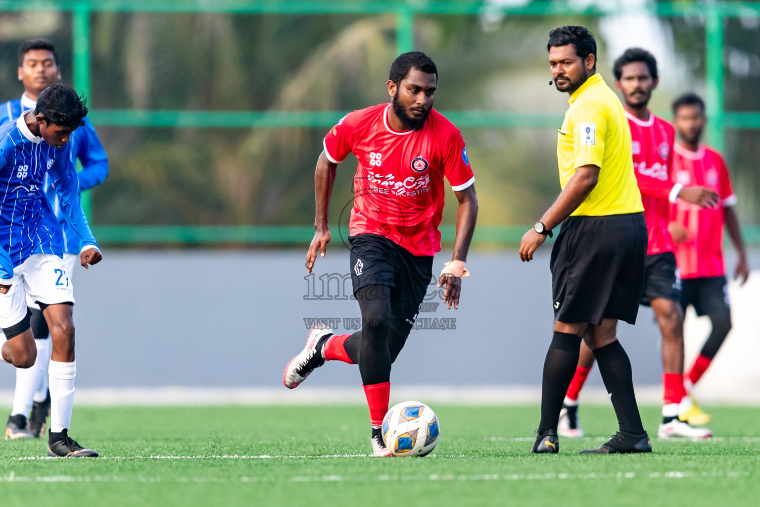 Furious FC vs Chester Academy from Manadhoo Council Cup 2024 in N Manadhoo Maldives on Thursday, 22nd February 2023. Photos: Nausham Waheed / images.mv