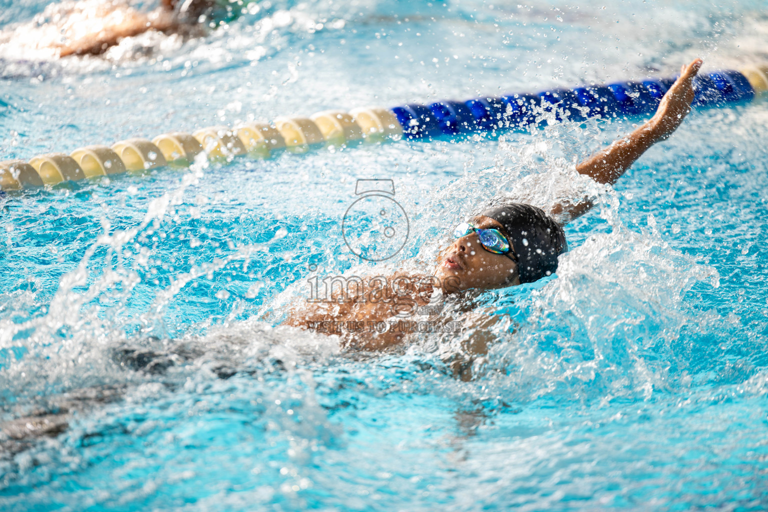 Day 2 of 20th BML Inter-school Swimming Competition 2024 held in Hulhumale', Maldives on Sunday, 13th October 2024. Photos: Ismail Thoriq / images.mv