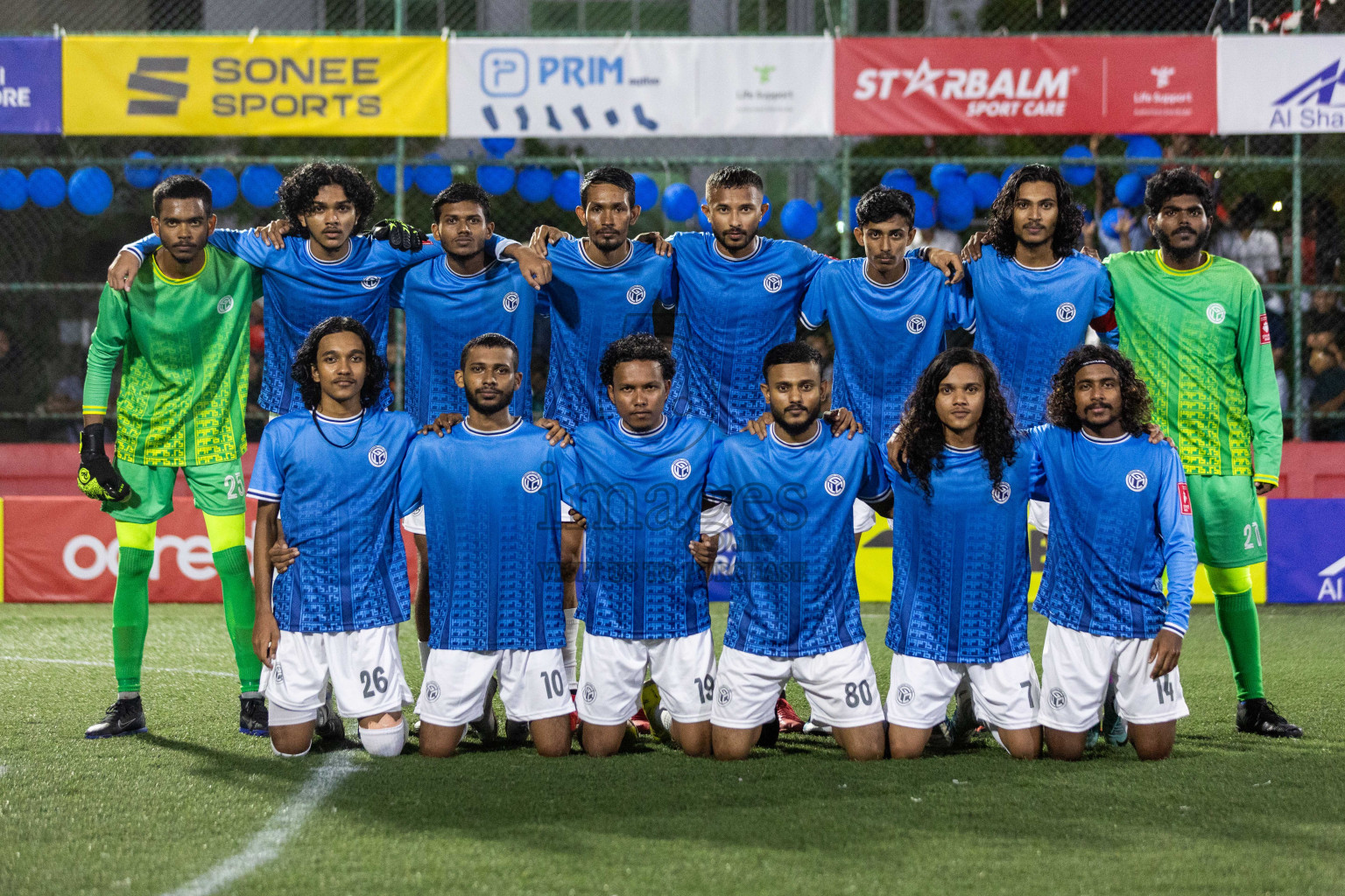 GA Nillandhoo vs GA Gemanafushi in Day 9 of Golden Futsal Challenge 2024 was held on Tuesday, 23rd January 2024, in Hulhumale', Maldives Photos: Nausham Waheed / images.mv