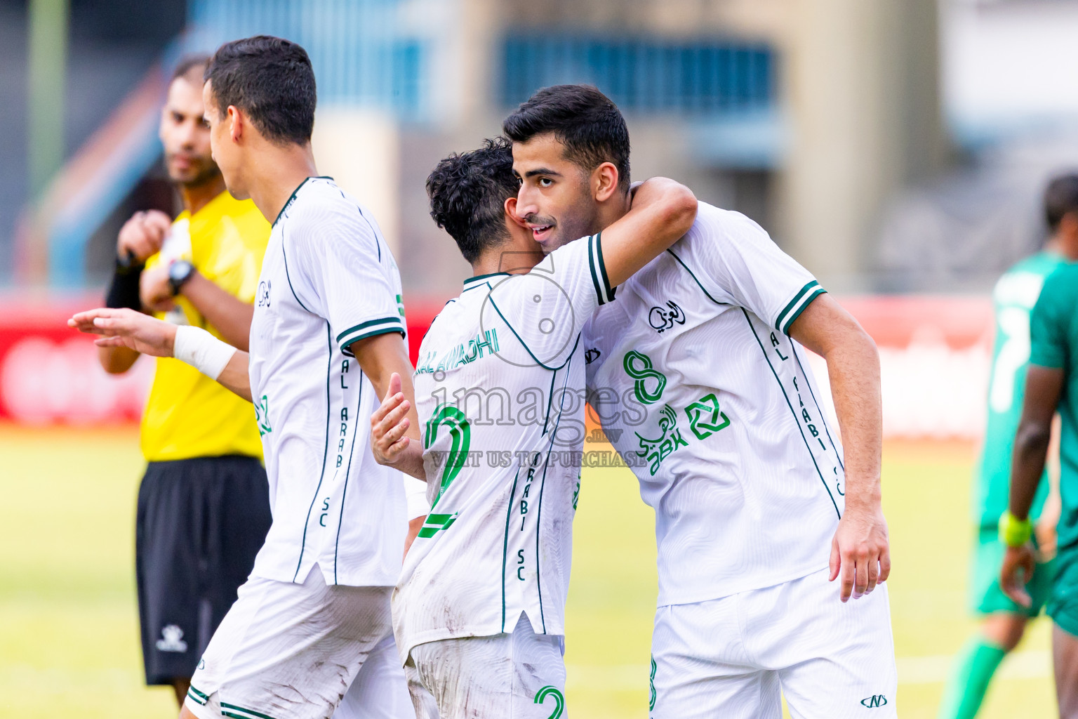 Maziya SC vs Al Arabi SC in AFC Challenge League 2025/26 Preliminary Stage was held at National Stadium in Male', Maldives on Tuesday, 12th August 2025. Photos: Nausham Waheed / images.mv