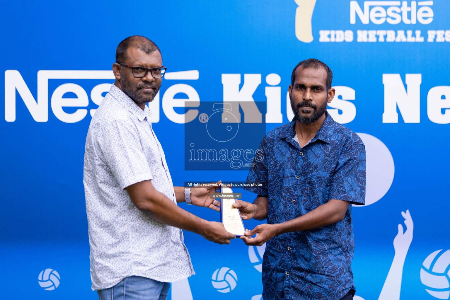 Day 2 of Nestle' Kids Netball Fiesta 2023 held in Henveyru Stadium, Male', Maldives on Thursday, 1st December 2023. Photos by Nausham Waheed / Images.mv