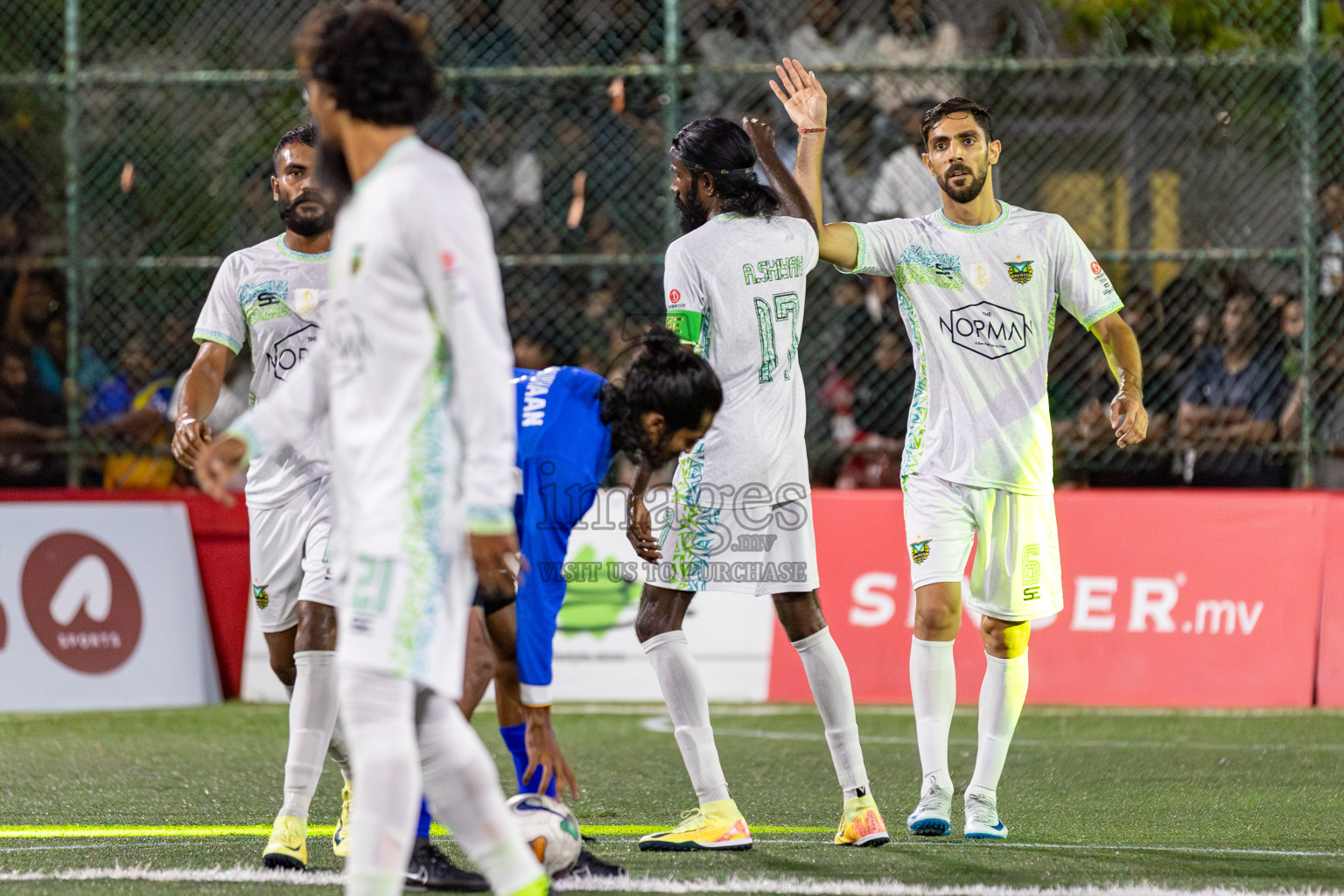 WAMCO vs STELCO RC in the Semi Finals of Club Maldives Cup 2024 held in Rehendi Futsal Ground, Hulhumale', Maldives on Monday, 14th October 2024. 
Photos: Hassan Simah / images.mv