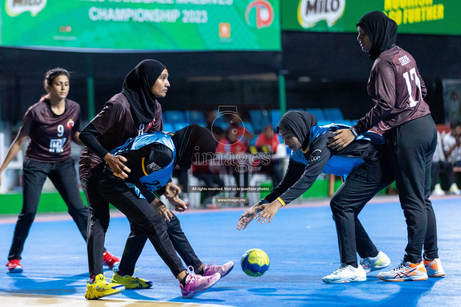 Day 11 of 6th MILO Handball Maldives Championship 2023, held in Handball ground, Male', Maldives on 30th May 2023 Photos: Shuu / Images.mv