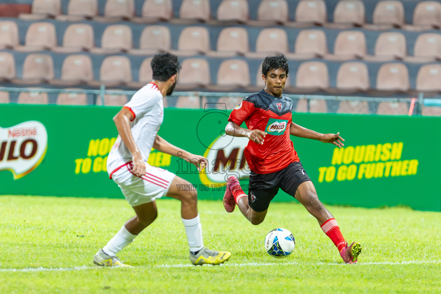 TC Sports Club vs Buru Sports Club in Under 19 Youth Championship 2024 was held at National Stadium in Male', Maldives on Wednesday, 12th June 2024. Photos: Mohamed Mahfooz Moosa / images.mv