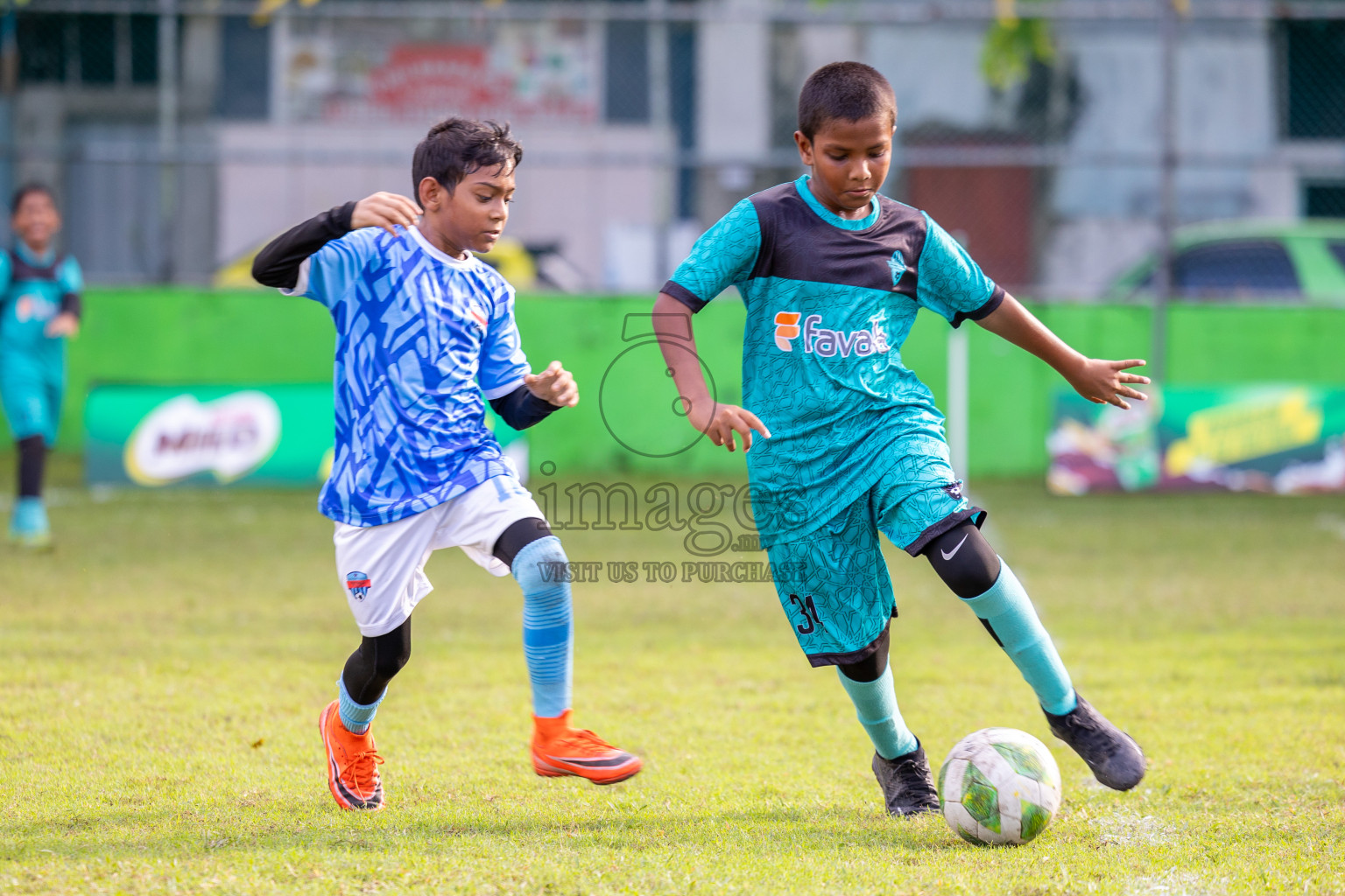 Day 2 of MILO Academy Championship 2024 - U12 was held at Henveiru Grounds in Male', Maldives on Friday, 5th July 2024. Photos: Mohamed Mahfooz Moosa / images.mv
