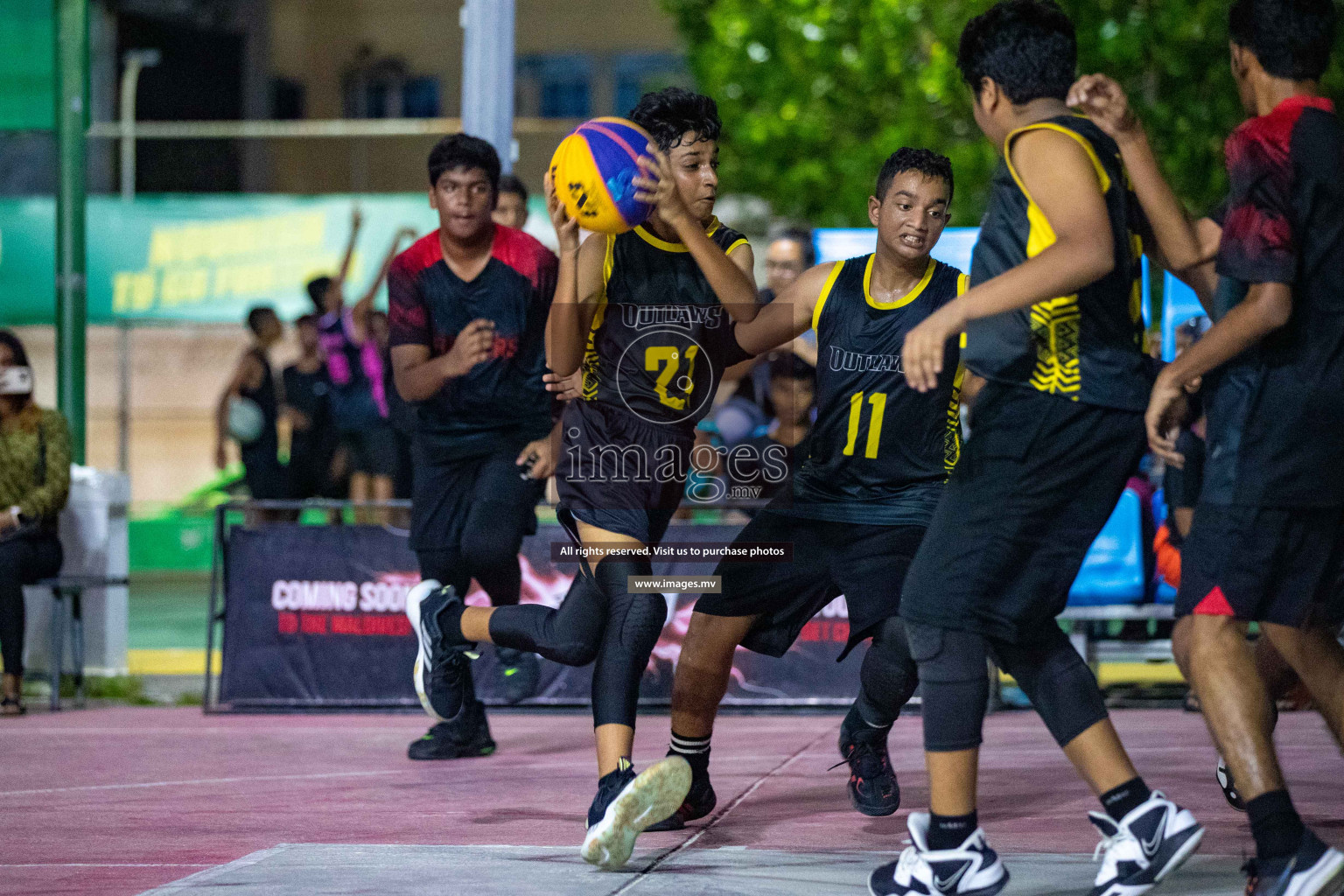 Day3 of Slamdunk by Sosal on 14th April 2023 held in Male'. Photos: Nausham waheed /images.mv