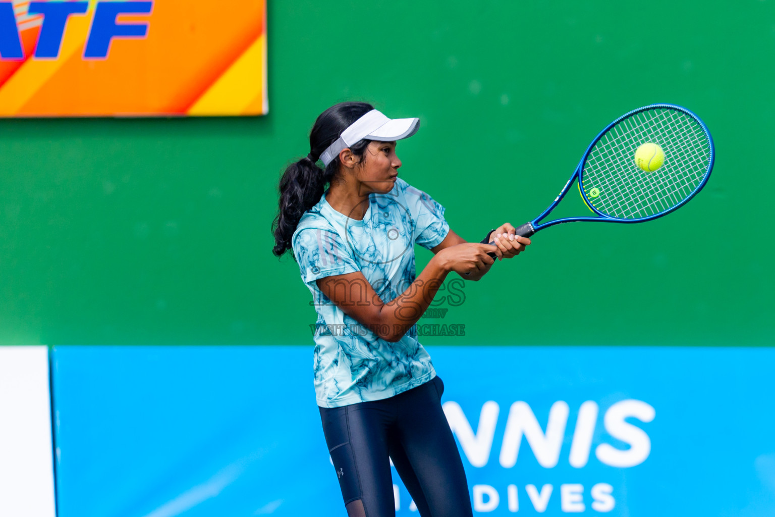 Day 8 of ATF Maldives Junior Open Tennis was held in Male' Tennis Court, Male', Maldives on Thursday, 19th December 2024. Photos: Nausham Waheed/ images.mv