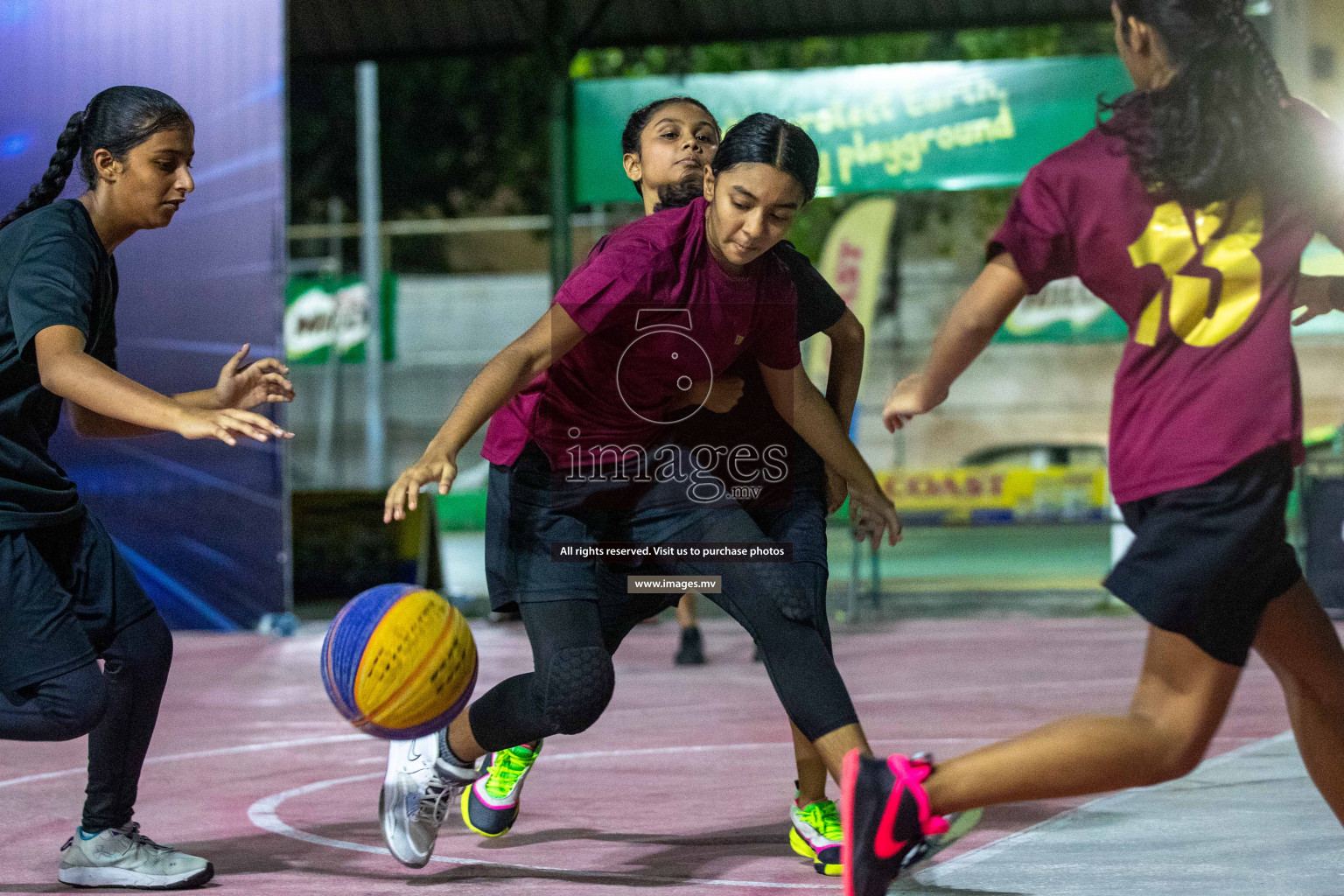 Day4 of Slamdunk by Sosal on 15th April 2023 held in Male'. Photos: Nausham waheed /images.mv