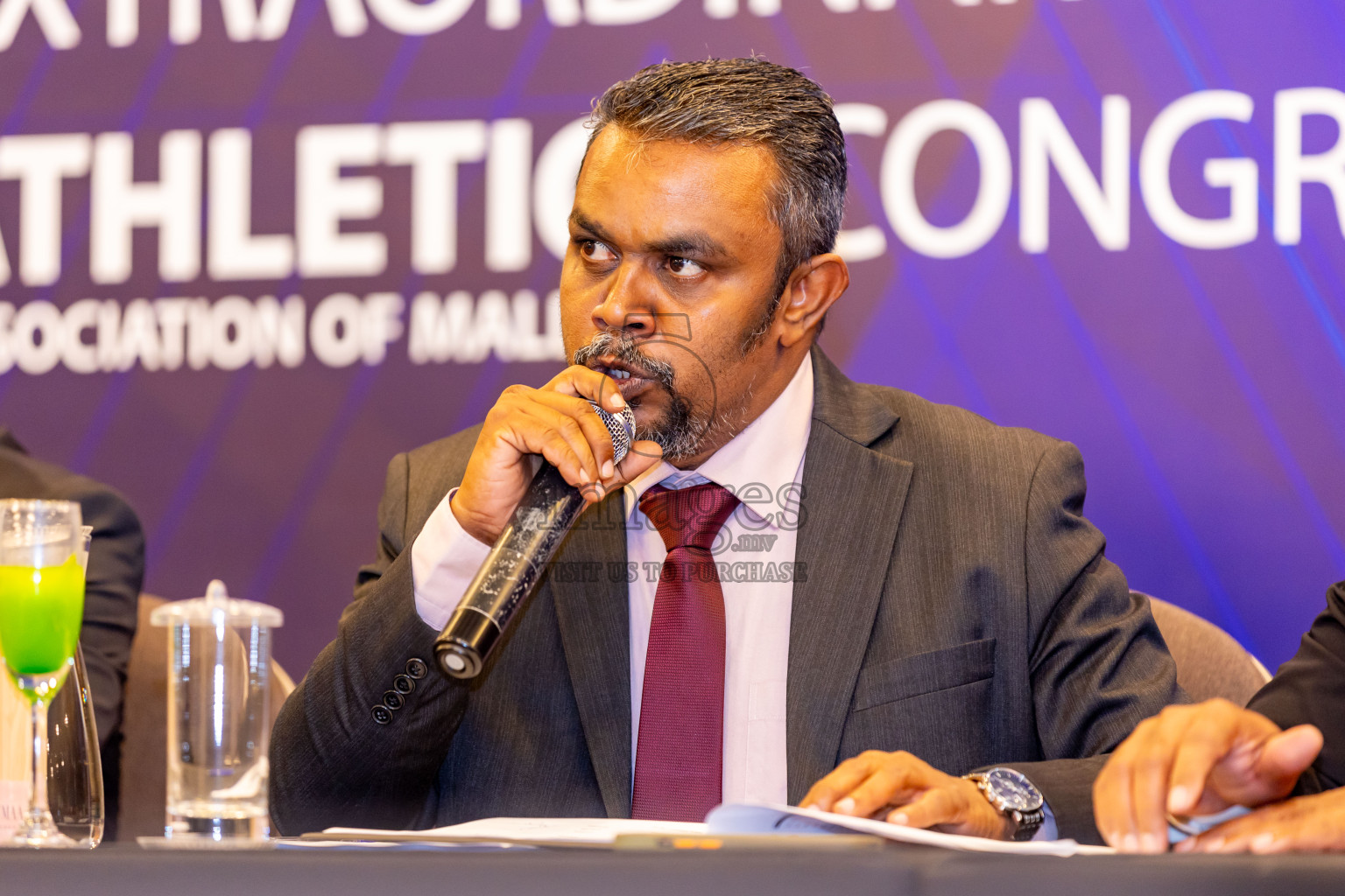 Extraordinary Athletics Congress 2024 was held on Friday, 24th May 2024, in Male', Maldives Photos: Nausham Waheed / images.mv