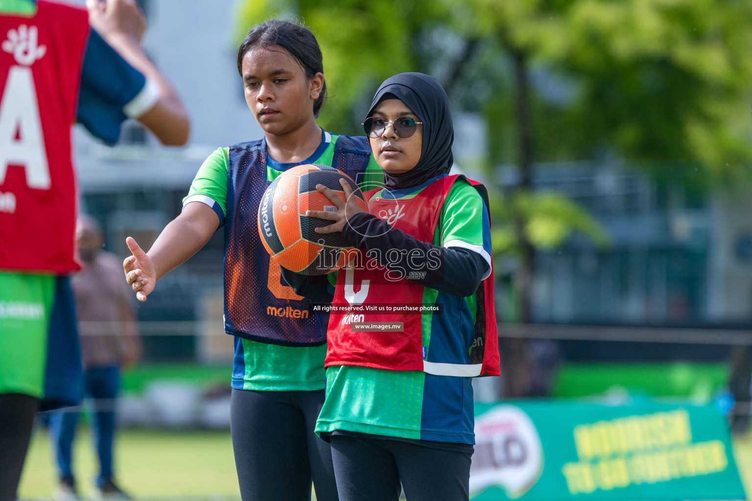 Day1 of Milo Fiontti Festival Netball 2023 was held in Male', Maldives on 12th May 2023. Photos: Nausham Waheed / images.mv