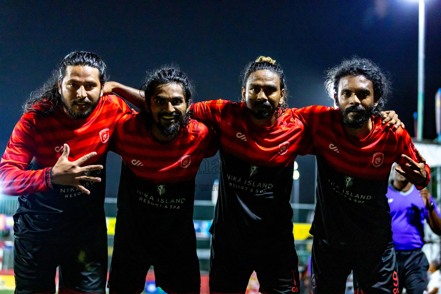 AA. Bodufolhudhoo  VS  AA. Thoddoo  in Day 11 of Golden Futsal Challenge 2024 was held on Thursday, 25th January 2024, in Hulhumale', Maldives
Photos: Nausham Waheed / images.mv