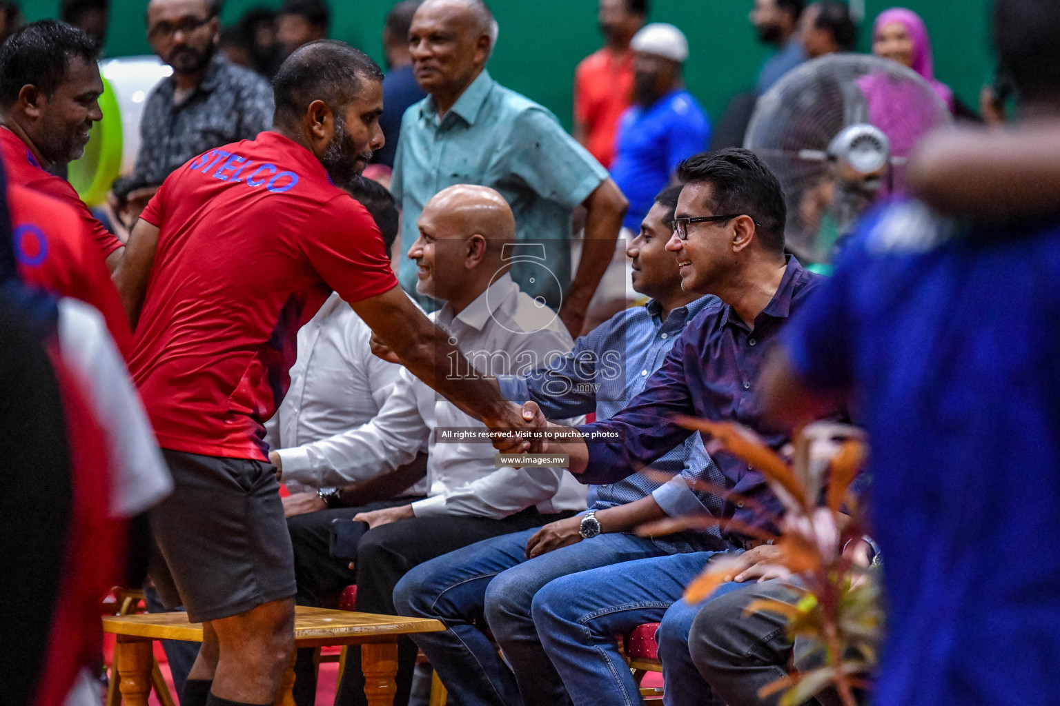 Final of 6th Office Company Badmintion Championship held in Male', Maldives Photos: Nausham Waheed / Images.mv