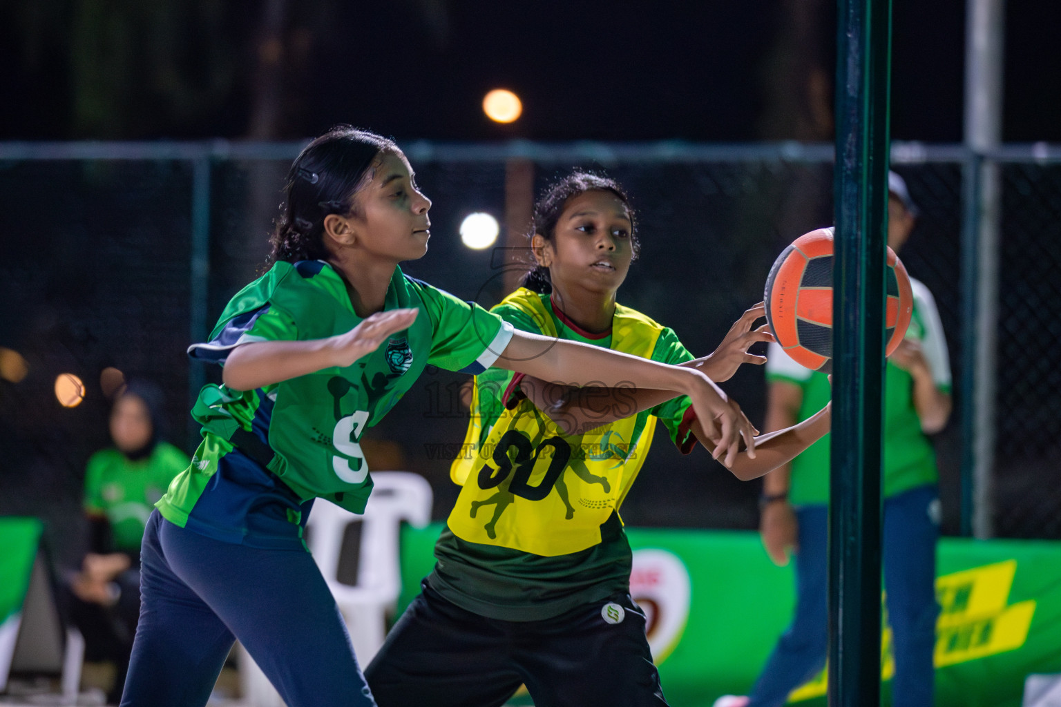 Day 1 of Milo Ramadan Half Court Netball Challenge on 21st March 2024, held in Central Park, Hulhumale, Male', Maldives