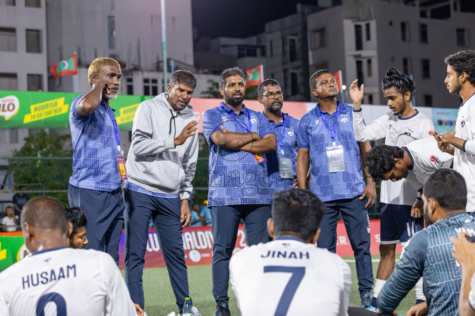 HDC vs MACL in Round of 16 of Club Maldives Cup 2024 held in Rehendi Futsal Ground, Hulhumale', Maldives on Monday, 7th October 2024. Photos: Ismail Thoriq / images.mv