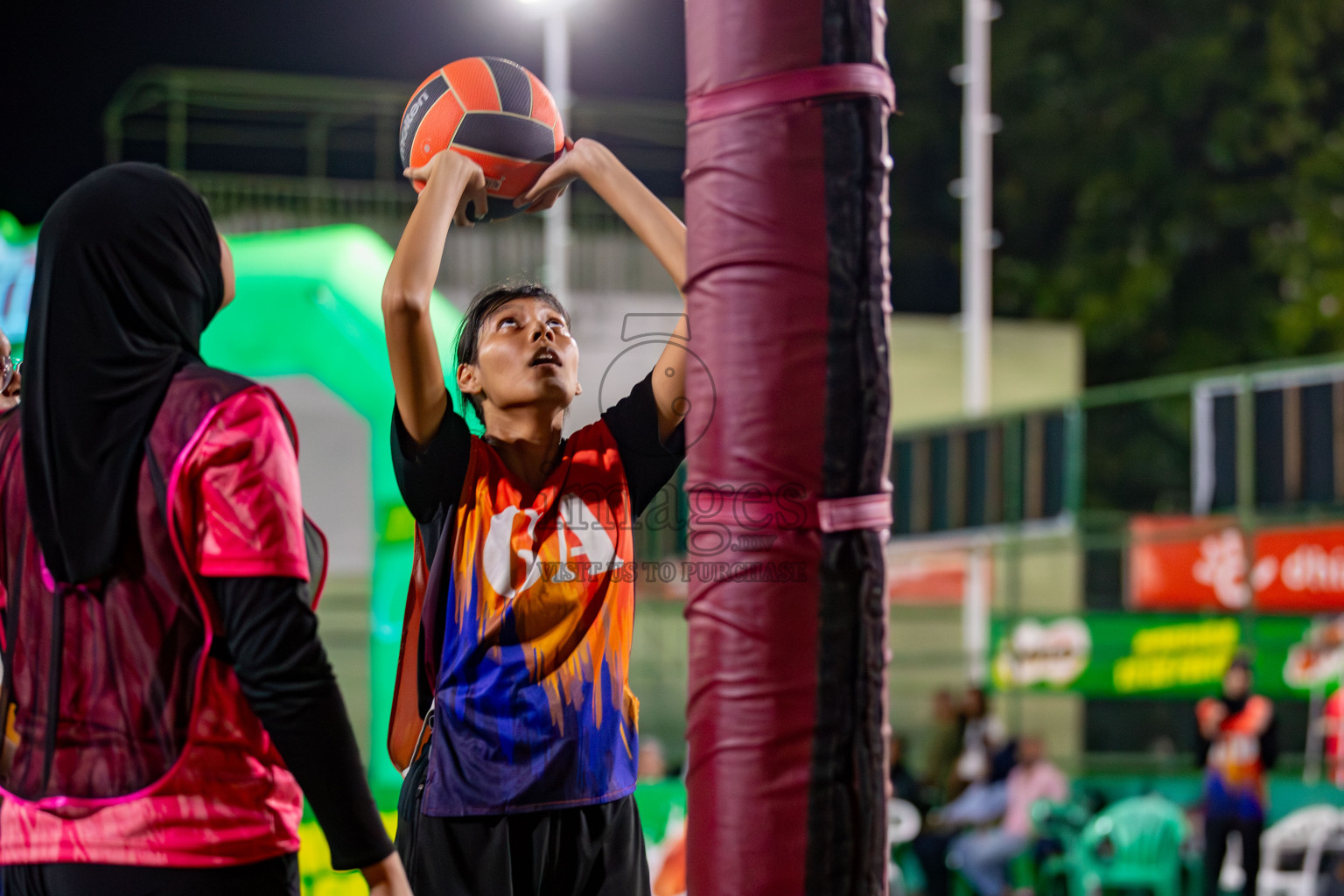 Day 6 of MILO 3x3 Netball Challenge 2024 was held in Ekuveni Netball Court at Male', Maldives on Tuesday, 19th March 2024.
Photos: Hassan Simah / images.mv