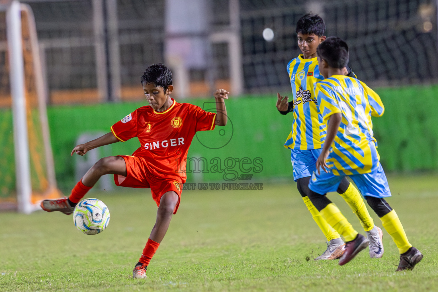 Dhivehi Youth League 2024 - Day 1. Matches held at Henveiru Stadium on 21st November 2024 , Thursday. Photos: Shuu Abdul Sattar/ Images.mv