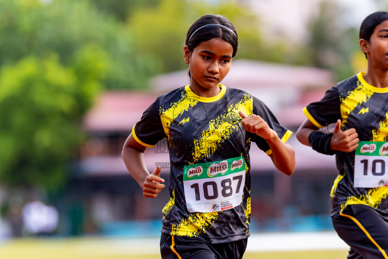 Day 5 of Inter-school Athletics Championship 2025 held in Ekuveni Synthetic Track, Male', Maldives on Saturday, 11th October 2025. Photos by: Nausham Waheed / Images.mv