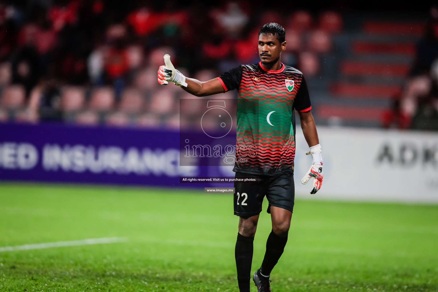 Maldives vs Nepal in SAFF Championship 2021 held on 1st October 2021 in Galolhu National Stadium, Male', Maldives