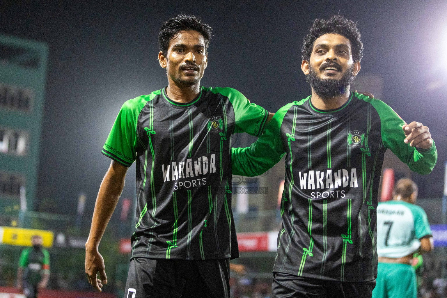 HA Thakandhoo vs HA Vashafaru in Day 9 of Golden Futsal Challenge 2024 was held on Tuesday, 23rd January 2024, in Hulhumale', Maldives Photos: Nausham Waheed / images.mv