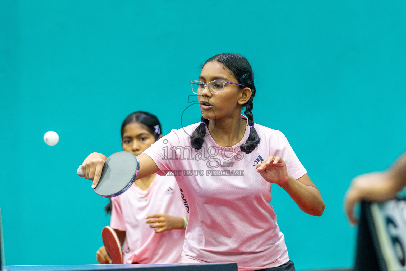 Day 3 of Interschool Table Tennis Tournament 2025 held at Male' TT Hall, Male', Maldives on Saturday, 17th May 2025. Photos By: Mohamed Mahfooz Moosa / images.mv