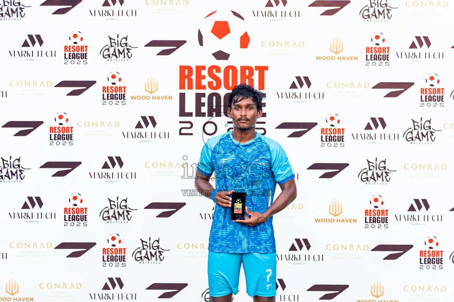 Kuramathi vs Lily Beach in Day 3 of Resort League 2025 (Ari Zone) was held on Sunday, 22nd June 2025 in Conrad Maldives Rangali Island, Alif Dhaalu Atoll, Maldives. Photos: Nausham Waheed / images.mv