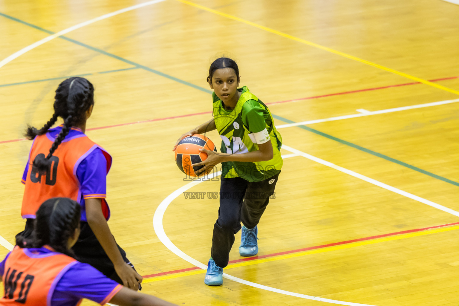 Day 14 of 25th Inter-School Netball Tournament was held in Social Center at Male', Maldives on Sunday, 25th August 2024. Photos: Hasni / images.mv