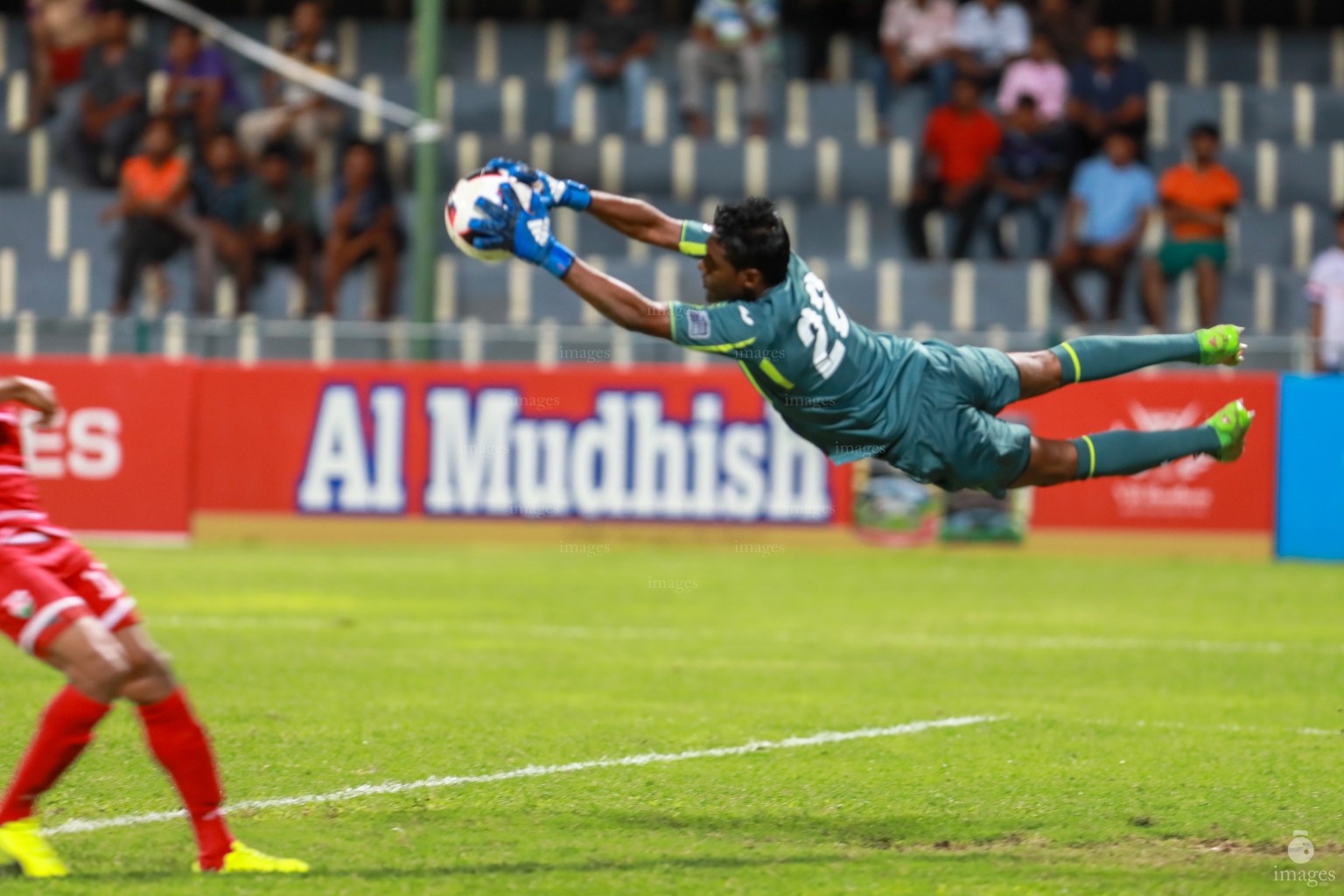 Asian Cup Qualifier between Maldives and Oman in National Stadium, on 10 October 2017 Male' Maldives. ( Images.mv Photo: Ismail Thoriq )