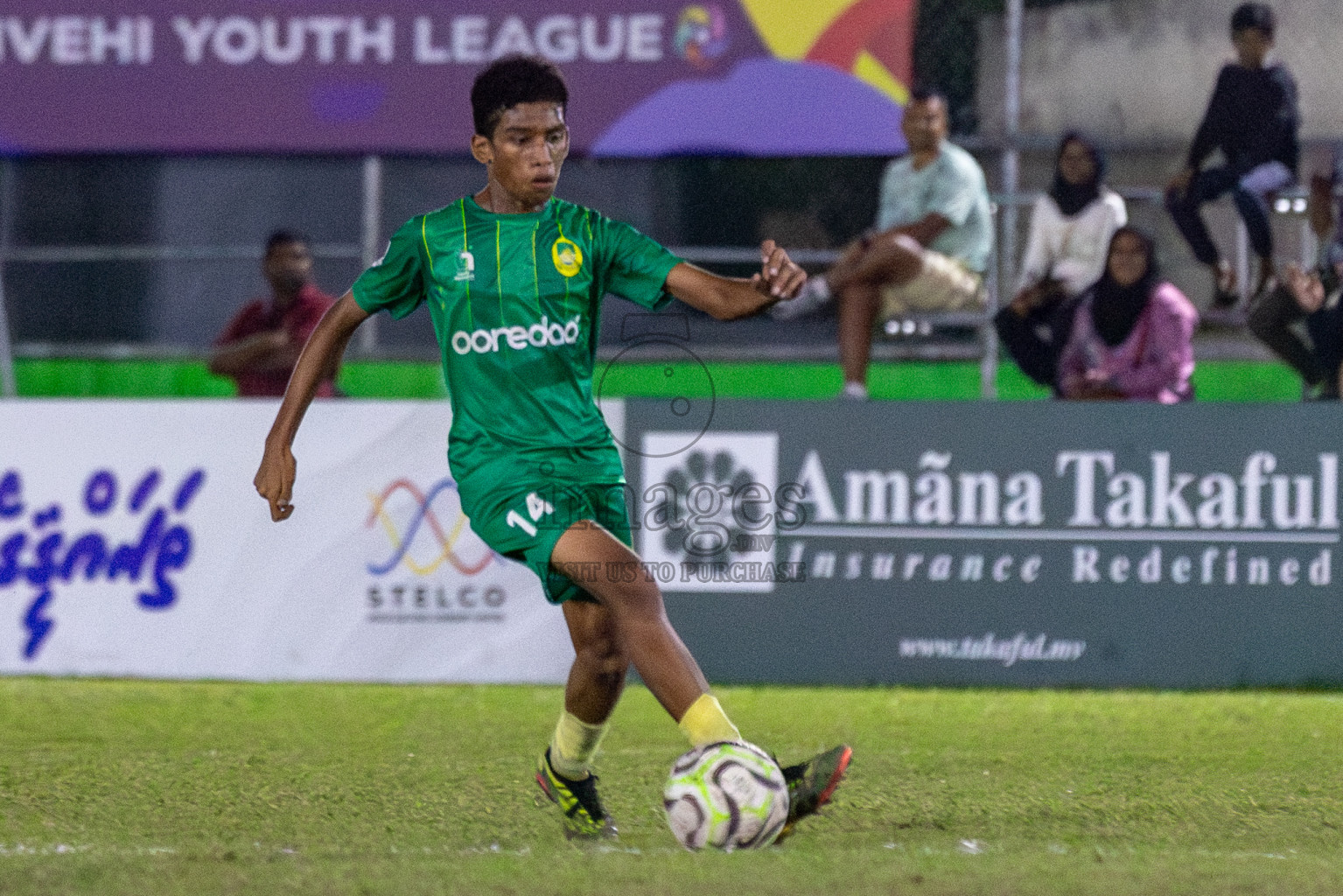 Maziya SRC vs Hurriya Sports Club in Day 12 of Dhivehi Youth League 2024 held at Henveiru Stadium on Wednesday , 18th December 2024. Photos: Shuu Abdul Sattar