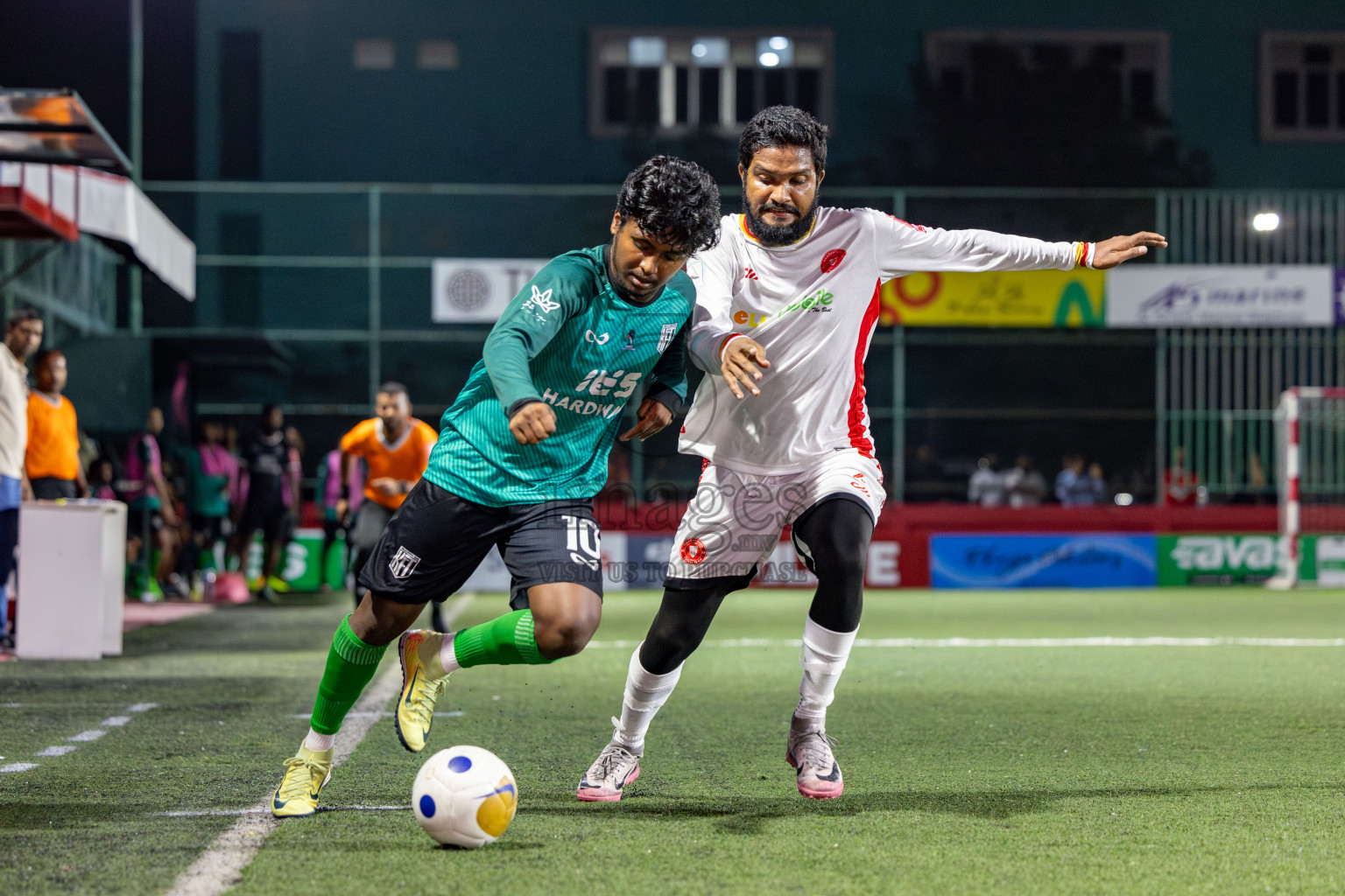 HA. Maarandhoo vs HA. Kelaa in Day 1 of Golden Futsal Challenge 2025 on Sunday, 5th January 2025, in Hulhumale', Maldives 
Photos: Nausham Waheed / images.mv