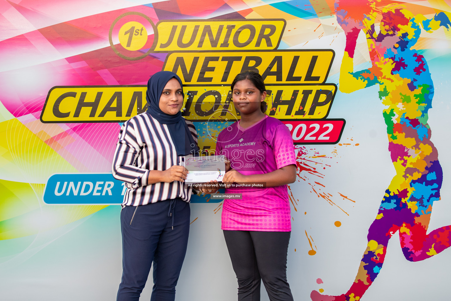 Day 8 of Junior Netball Championship 2022 on 11th March 2022 held in Male', Maldives. Photos by Nausham Waheed & Hassan Simah