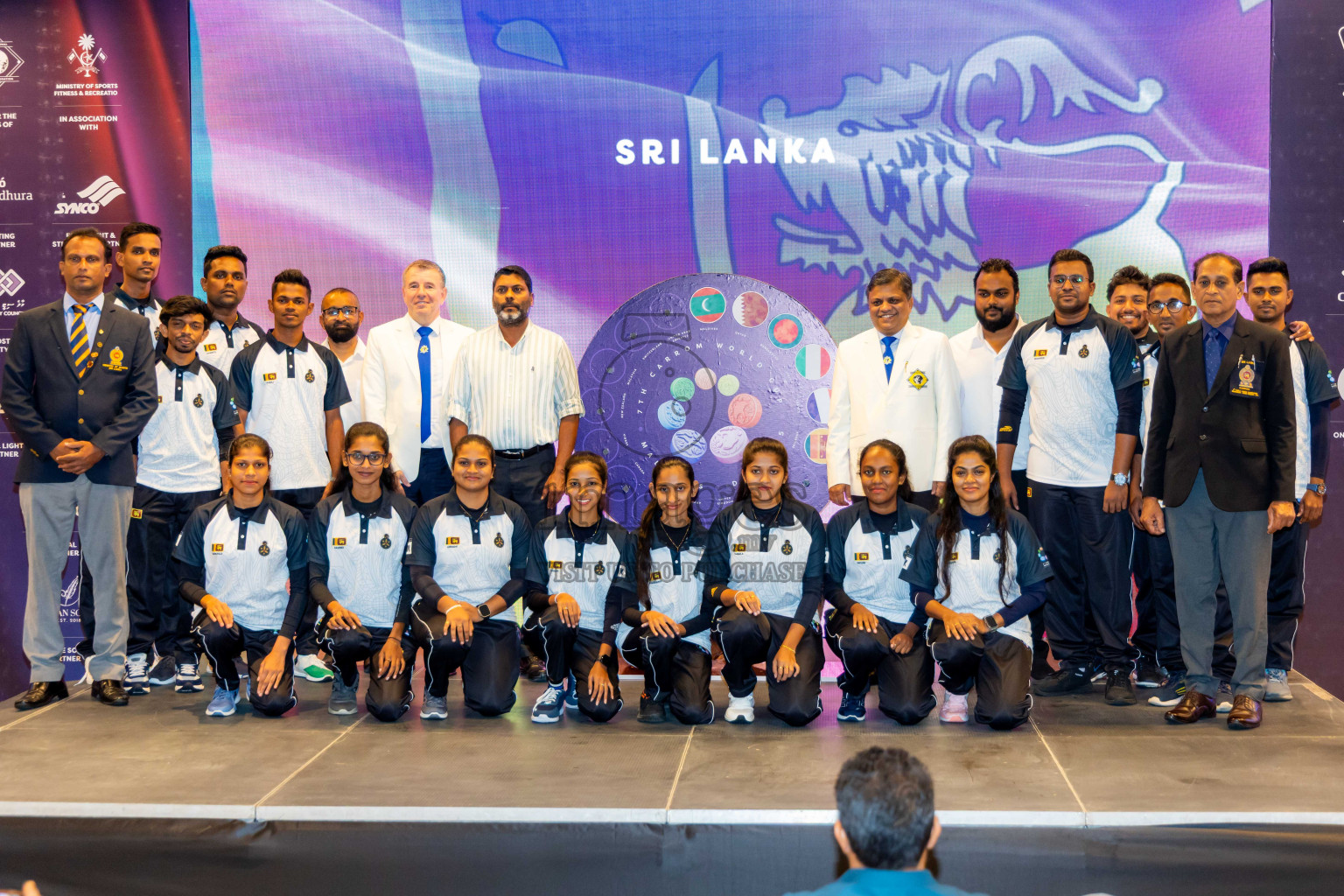 Opening Ceremony of 7th Carrom World Cup was held on Tuesday, 2nd November 2025 at Barceló Nasandhura Male', Maldives. Photos: Nausham Waheed / images.mv