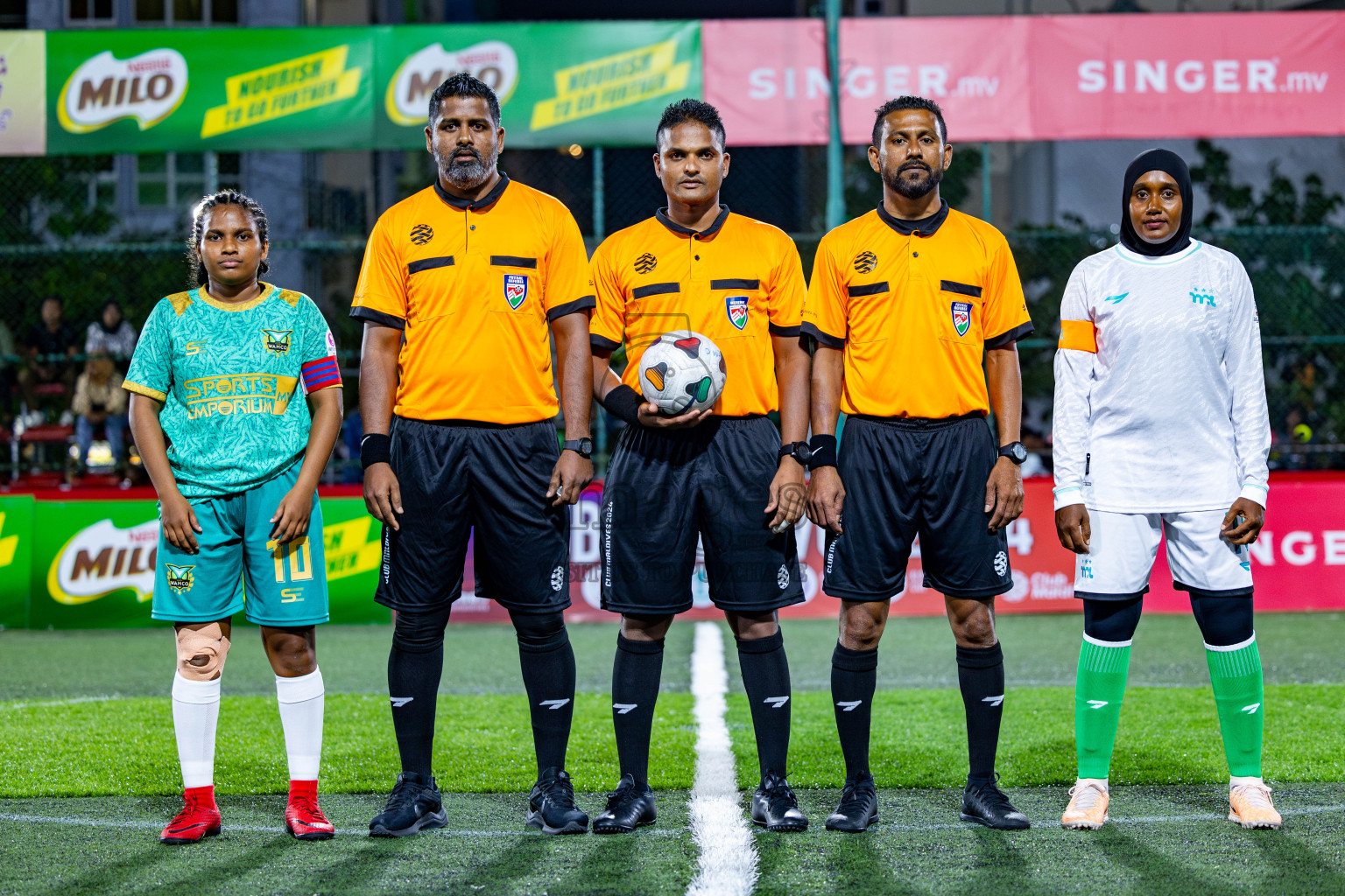 WAMCO CLUB vs MPL in Eighteen Thirty 2024 held in Rehendi Futsal Ground, Hulhumale', Maldives on Thursday, 5th September 2024. Photos: Nausham Waheed / images.mv