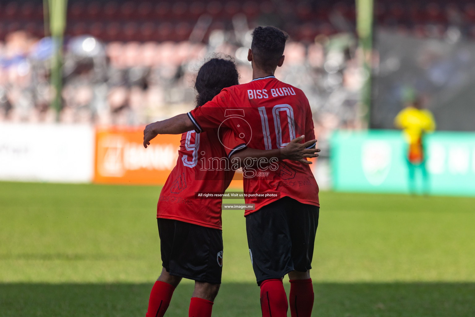 Biss Buru Sports vs JJ Sports Club  in 2nd Division 2022 on 14th July 2022, held in National Football Stadium, Male', Maldives Photos: Hassan Simah / Images.mv