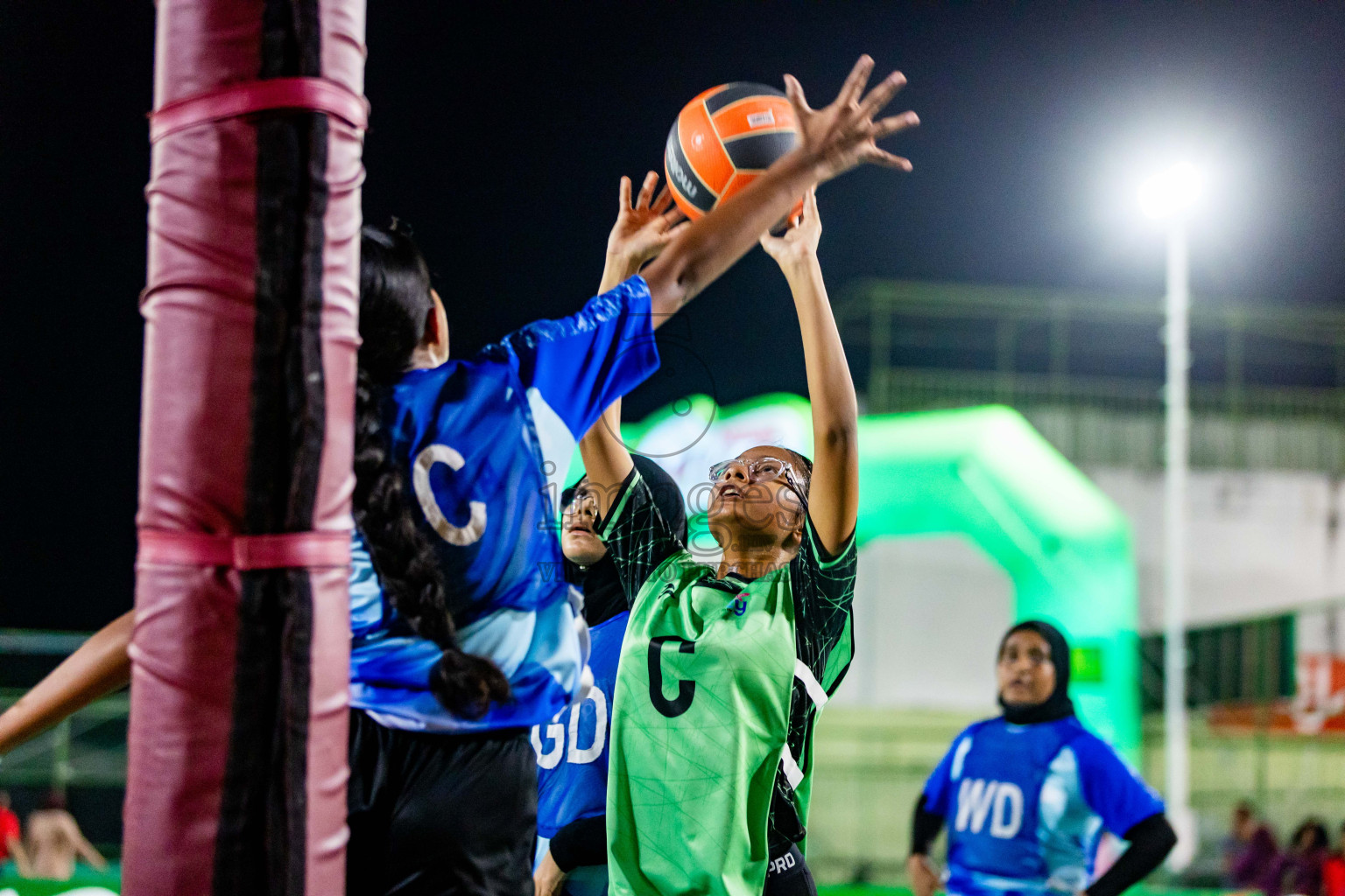 Day 3 of MILO 3x3 Netball Challenge 2024 was held in Ekuveni Netball Court at Male', Maldives on Saturday, 16th March 2024. Photos: Nausham Waheed / images.mv