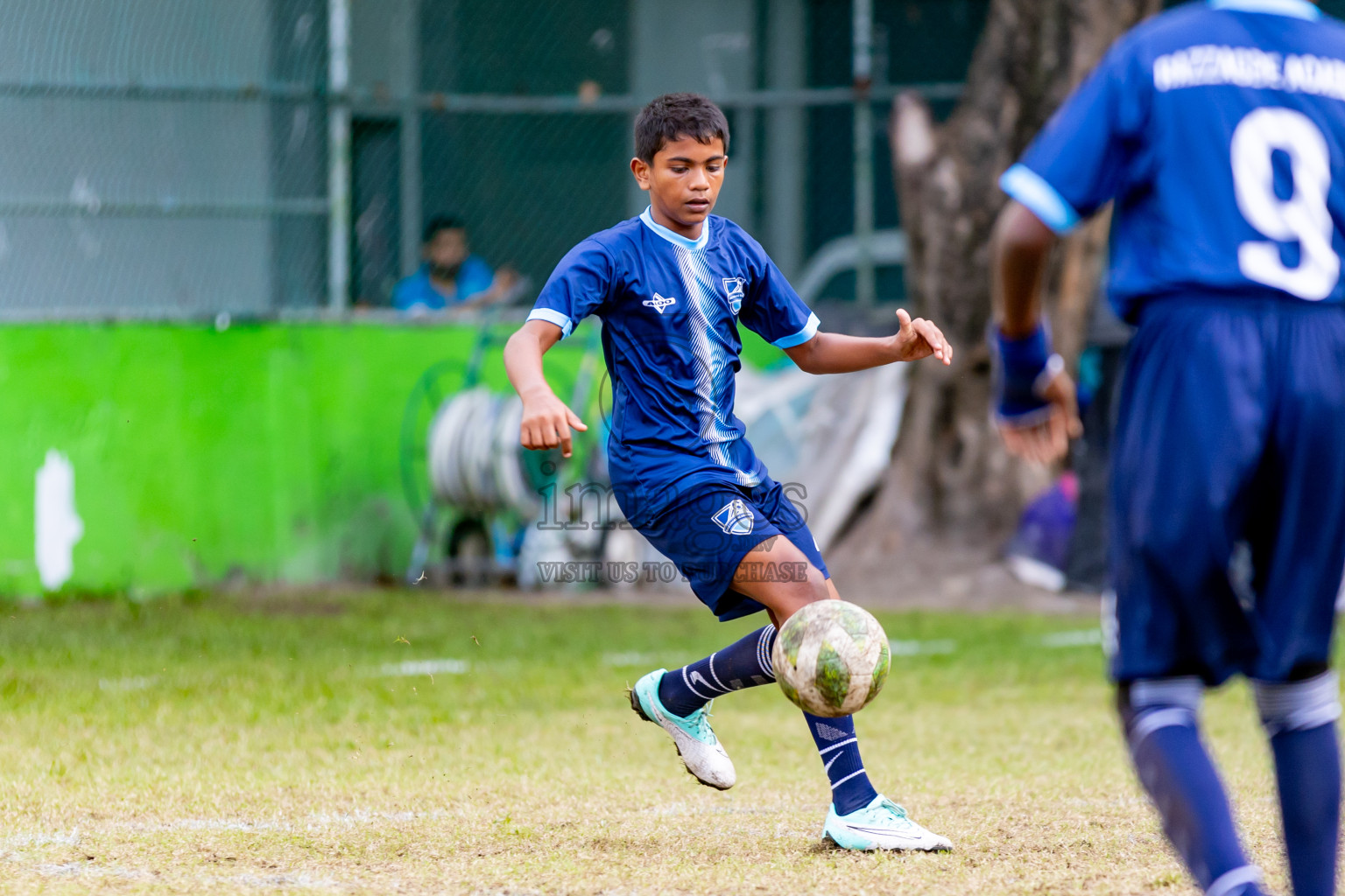 Day 1 of MILO Academy Championship 2024 - U12 was held at Henveiru Grounds in Male', Maldives on Sunday, 7th July 2024. Photos: Nausham Waheed / images.mv