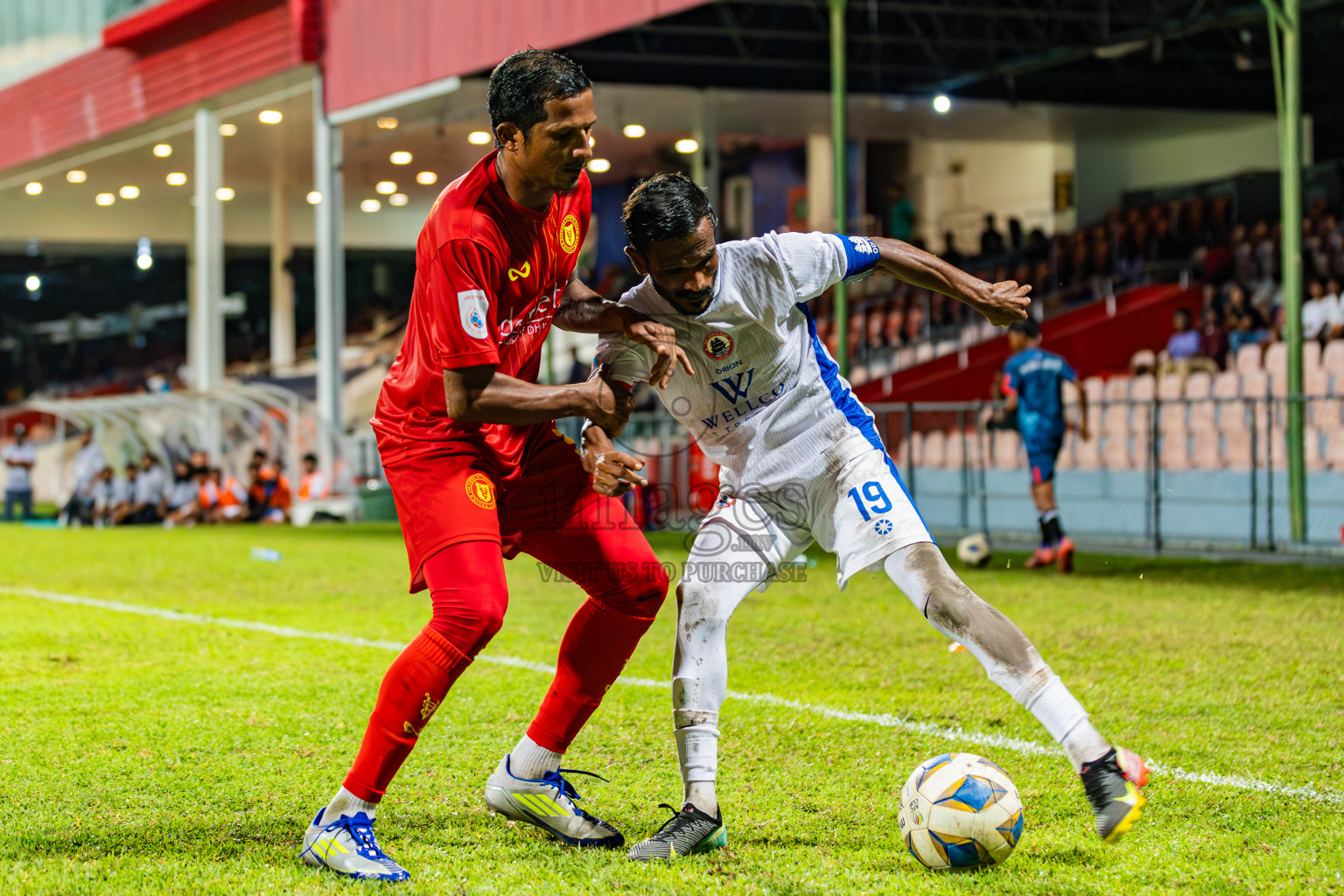 ODI Sport Club vs Victory Sports Club in Dhivehi Premier League 2025/26 held in National Football Stadium, Male', Maldives on Thursday, 2nd October 2025. Photos: Areef Adam / Images.mv