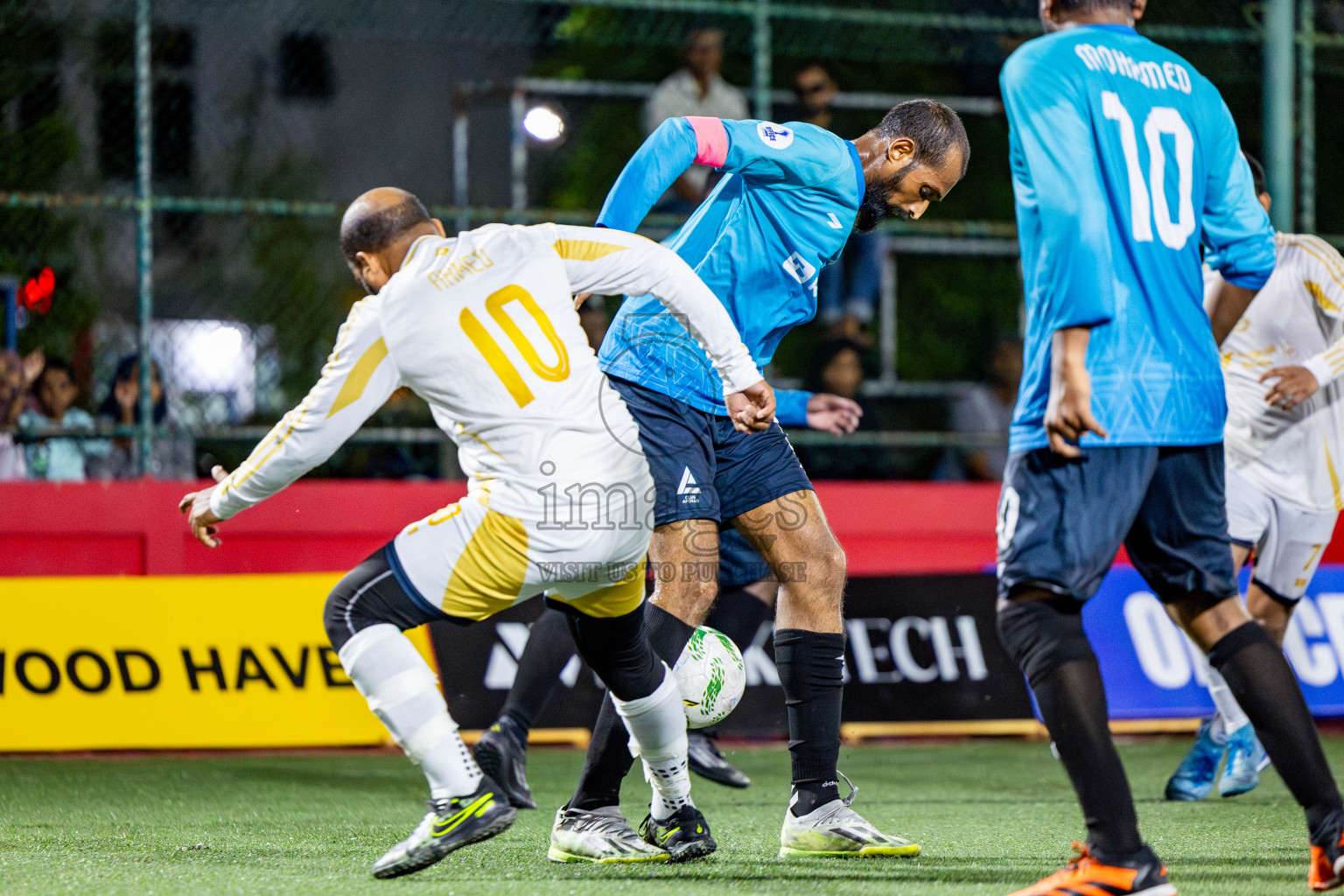 Hajj Club vs Club Apollo in Day 10 of Office League 2025 was held on Friday, 25th April 2025 in Hulhumale', Maldives. Photos: Nausham Waheed / images.mv