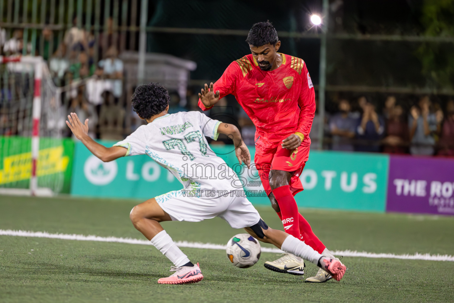 Maldivian vs Club WAMCO in Quarter Finals of Club Maldives Cup 2024 held in Rehendi Futsal Ground, Hulhumale', Maldives on Wednesday, 9th October 2024. Photos: Ismail Thoriq / images.mv