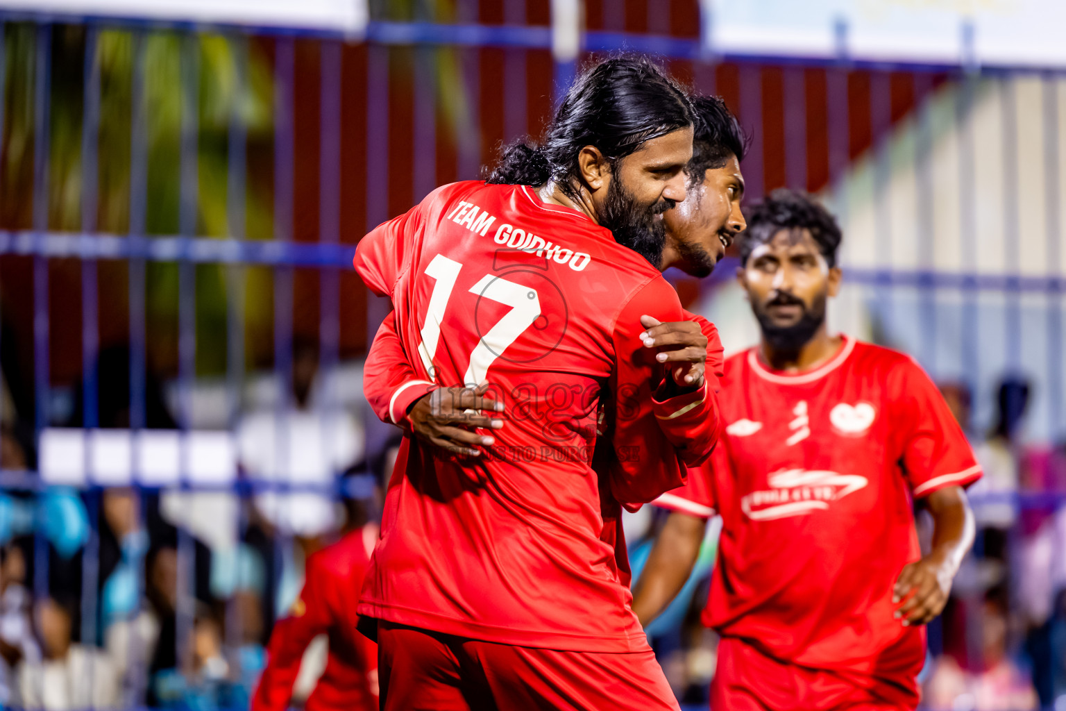 Kamadhoo vs Goidhoo in Day 3 of Better in Baa Futsal Fiesta 2025 Men's division held in B. Eydhafushi, Maldives on Friday, 7th November 2025. Photos: Nausham Waheed / images.mv