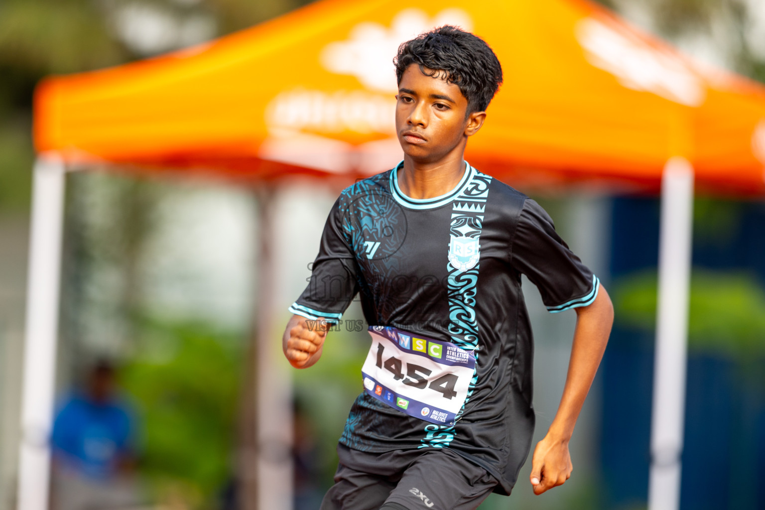 Day 2 of MWSC Interschool Athletics Championships 2024 held in Hulhumale Running Track, Hulhumale, Maldives on Sunday, 10th November 2024.
Photos by: Ismail Thoriq / Images.mv