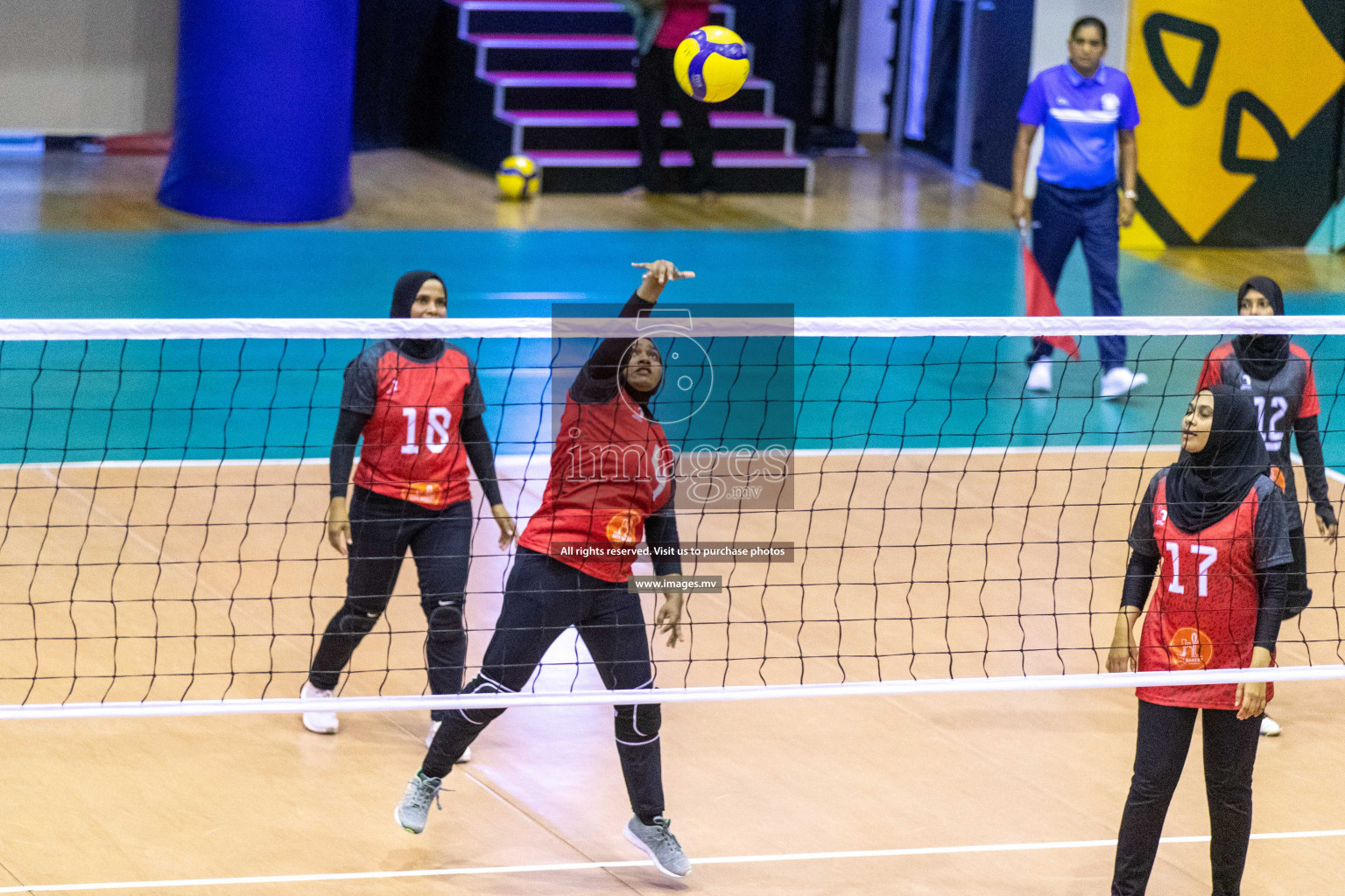 Volleyball Association Cup 2022-Women's Division-Match Day 1 was held in Male', Maldives on Tuesday, 24th May 2022.  Photos By: Ismail Thoriq / images.mv