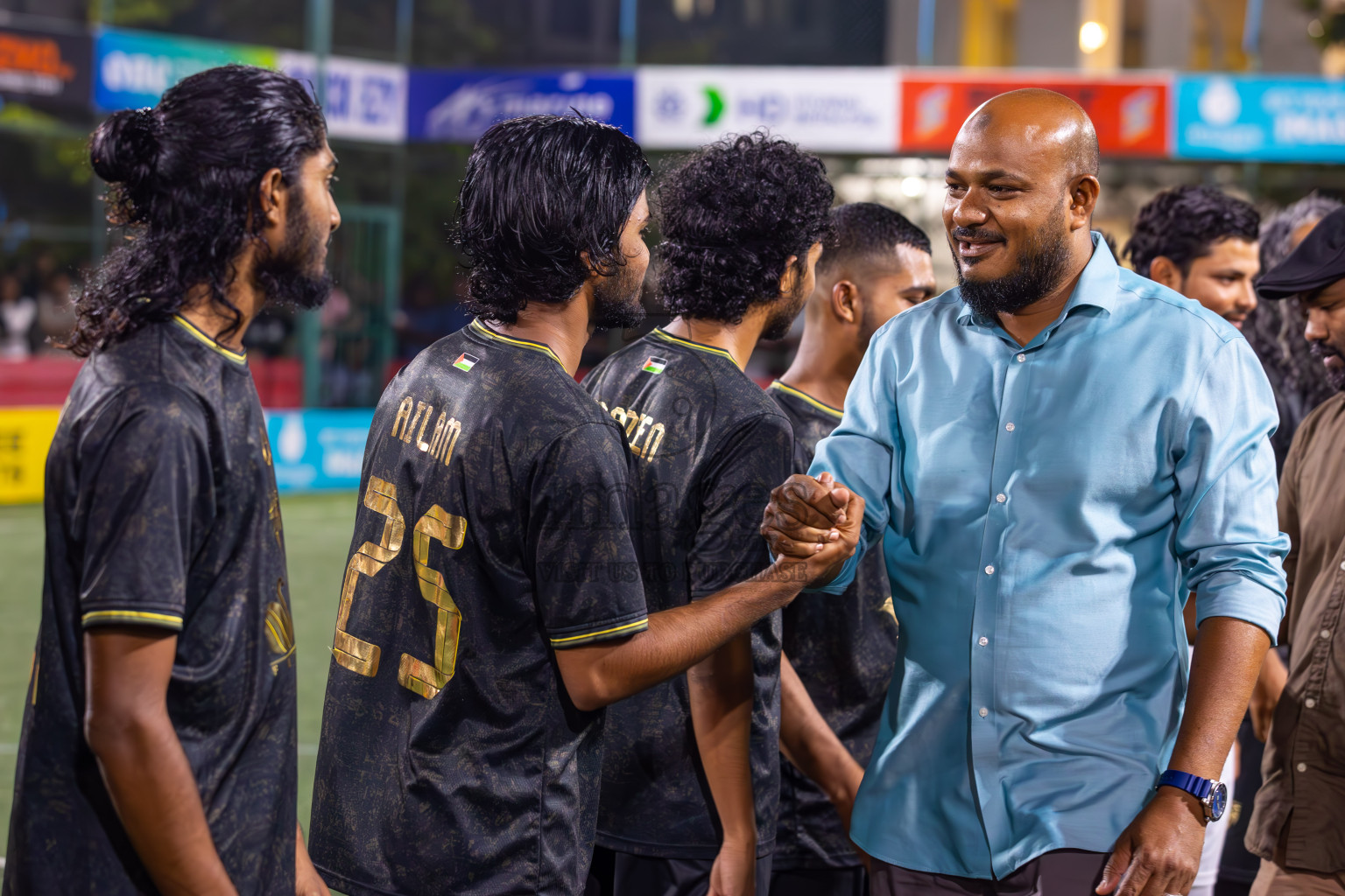 HA Utheemu HA Dhidhdhoo in Day 23 of Golden Futsal Challenge 2024 was held on Tuesday , 6th February 2024 in Hulhumale', Maldives
Photos: Ismail Thoriq / images.mv