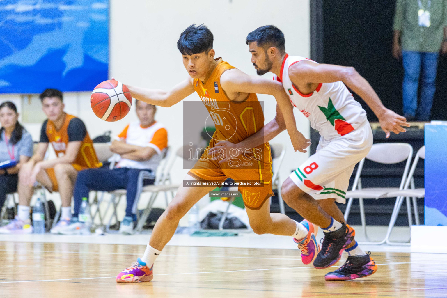 Bangladesh vs Bhutan in the final of Five Nation Championship 2023 was held in Social Center, Male', Maldives on Thursday, 22nd June 2023. Photos: Ismail Thoriq / images.mv