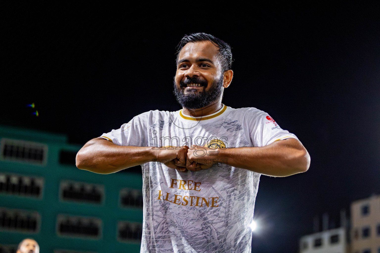 Prison Club vs Club AVSEC in Club Maldives Cup 2024 held in Rehendi Futsal Ground, Hulhumale', Maldives on Wednesday, 2nd October 2024. Photos: Nausham Waheed / images.mv