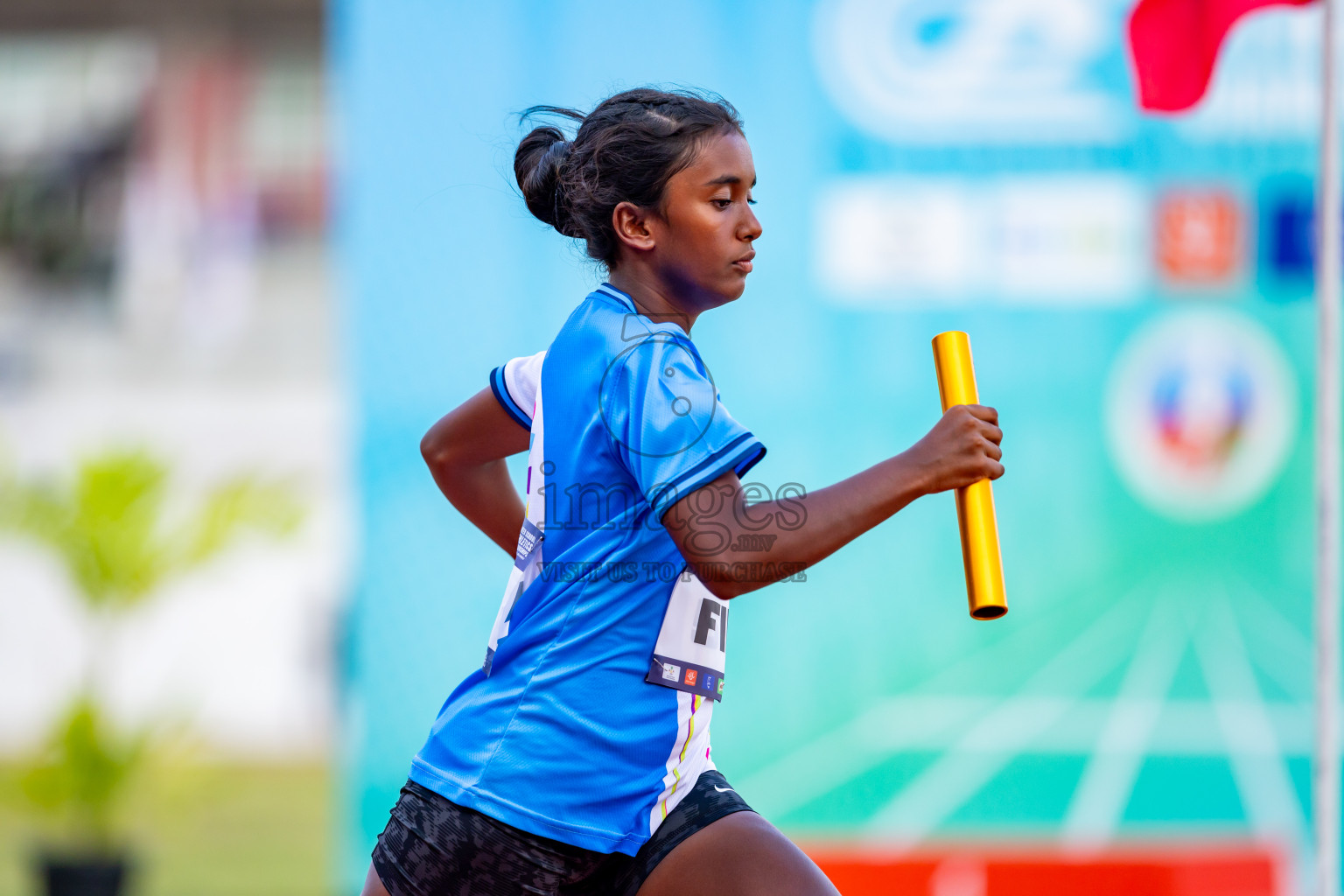 Day 5 of MWSC Interschool Athletics Championships 2024 held in Hulhumale Running Track, Hulhumale, Maldives on Wednesday, 13th November 2024. Photos by: Nausham Waheed / Images.mv