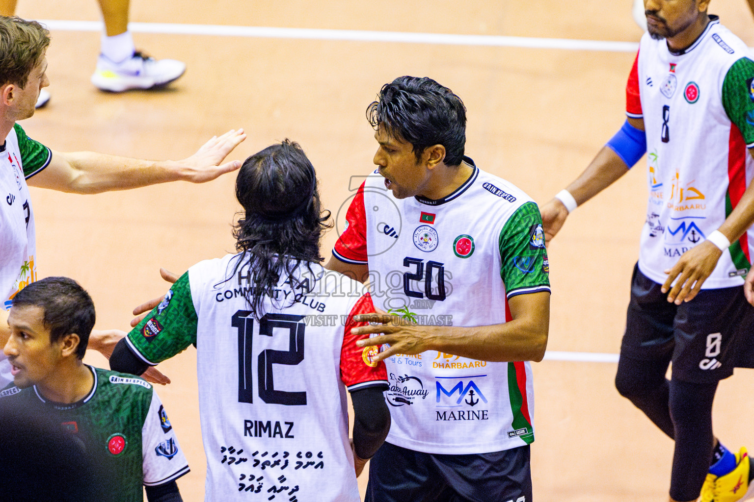 Dhivehi Sifainge Club vs Club HDC in the Final of MILO VAM Cup 2025 held in Male', Maldives on Wednesday, 2nd July 2025 at Social Center Indoor Hall Photos By: Nausham Waheed / images.mv